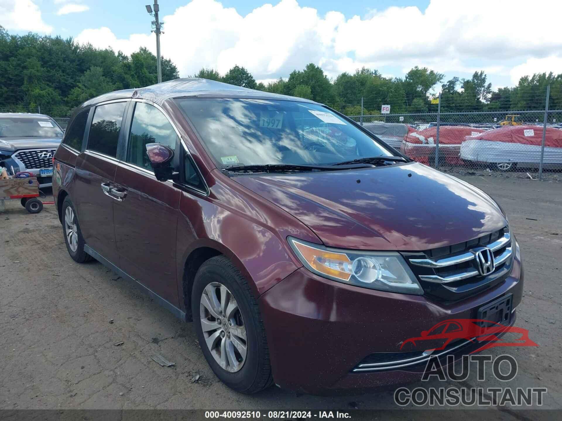 HONDA ODYSSEY 2015 - 5FNRL5H61FB094226