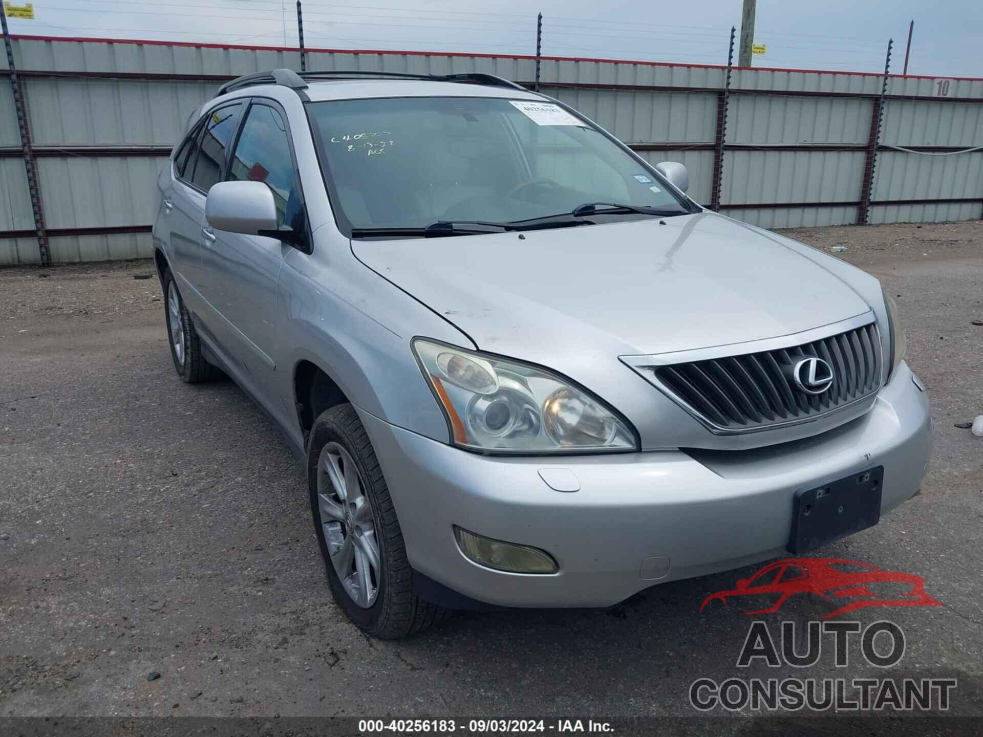 LEXUS RX 350 2009 - 2T2GK31U09C063769