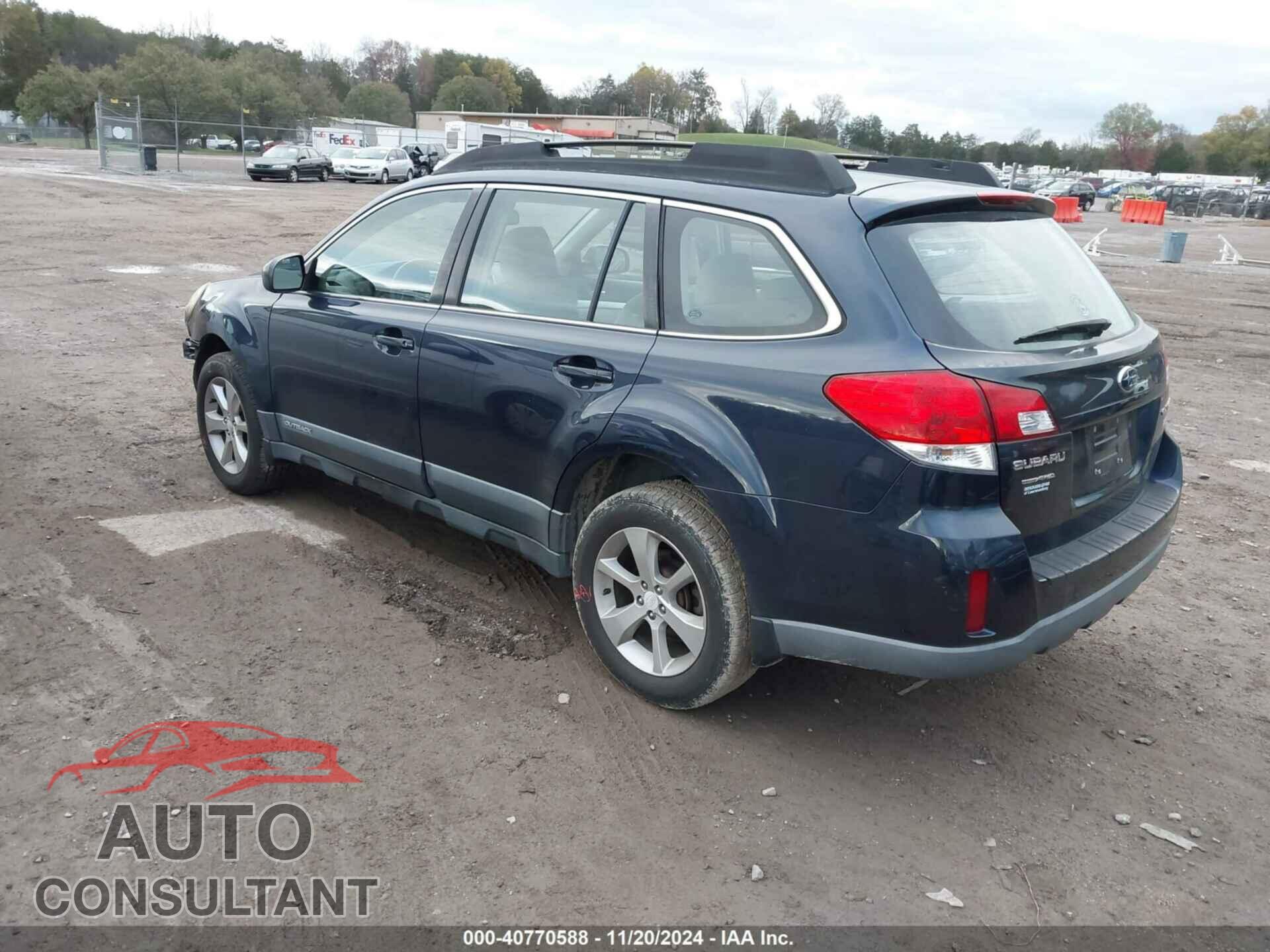 SUBARU OUTBACK 2014 - 4S4BRBAC4E3270062