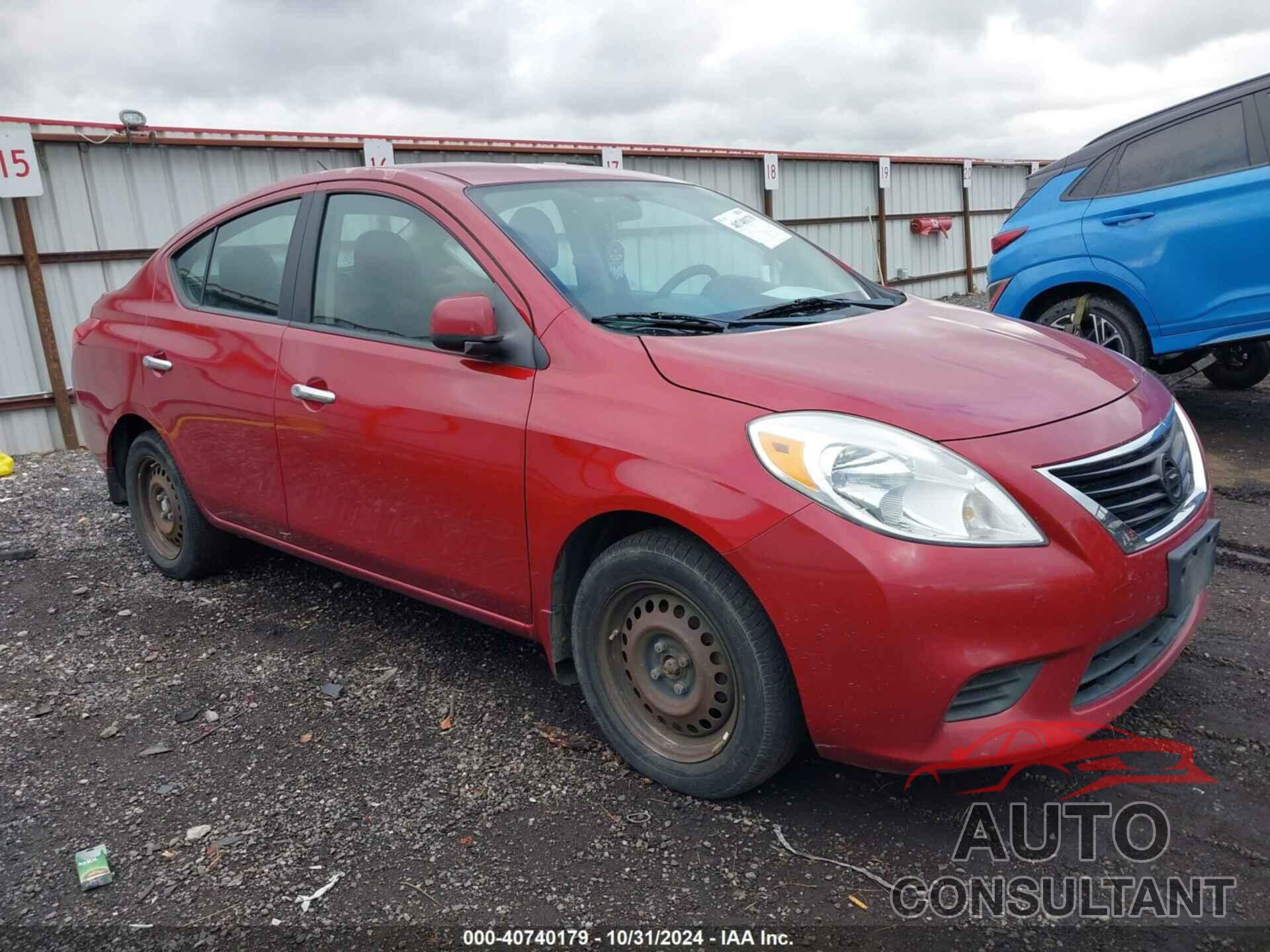 NISSAN VERSA 2012 - 3N1CN7AP5CL847819