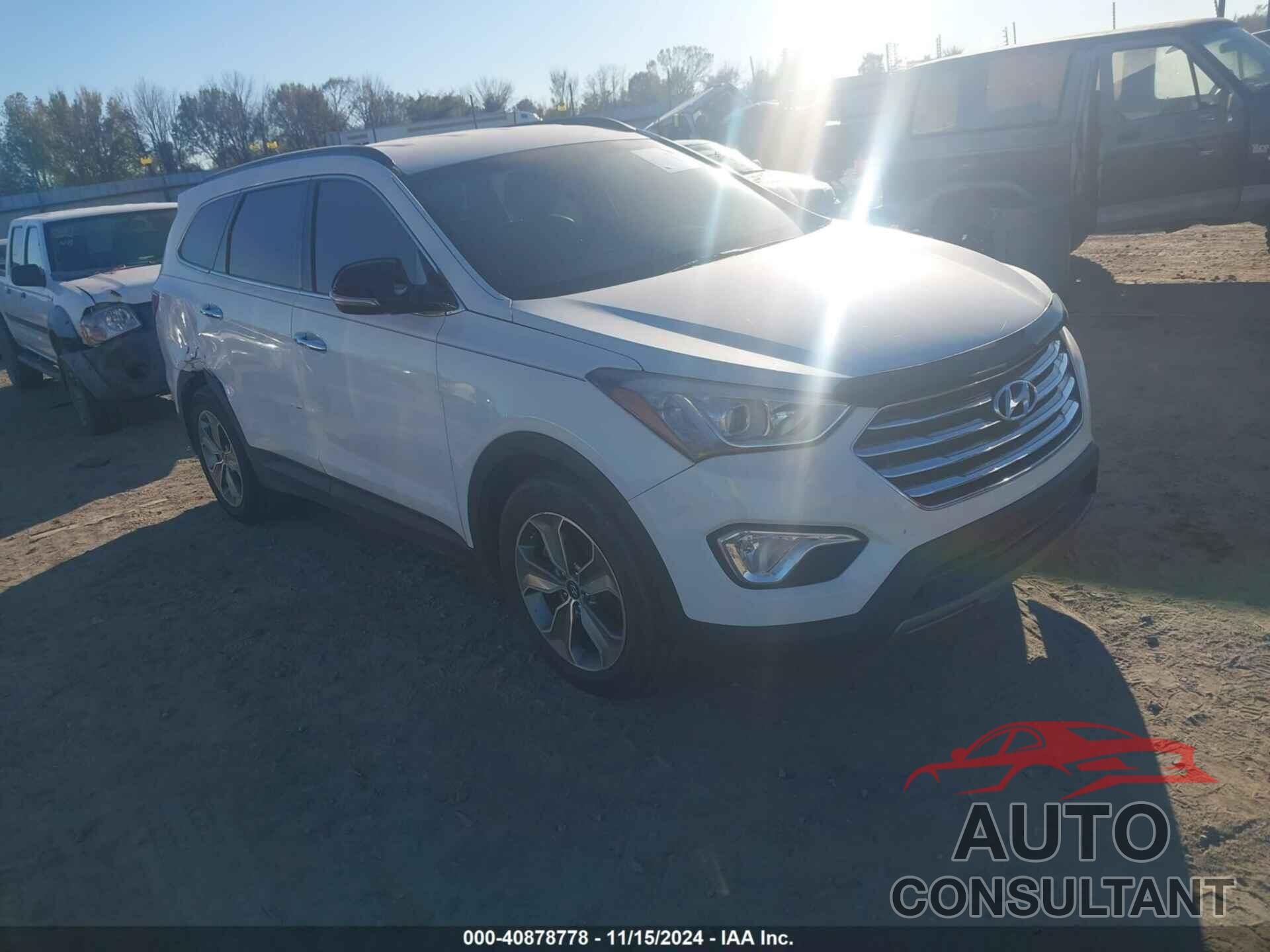 HYUNDAI SANTA FE 2014 - KM8SN4HF7EU036936