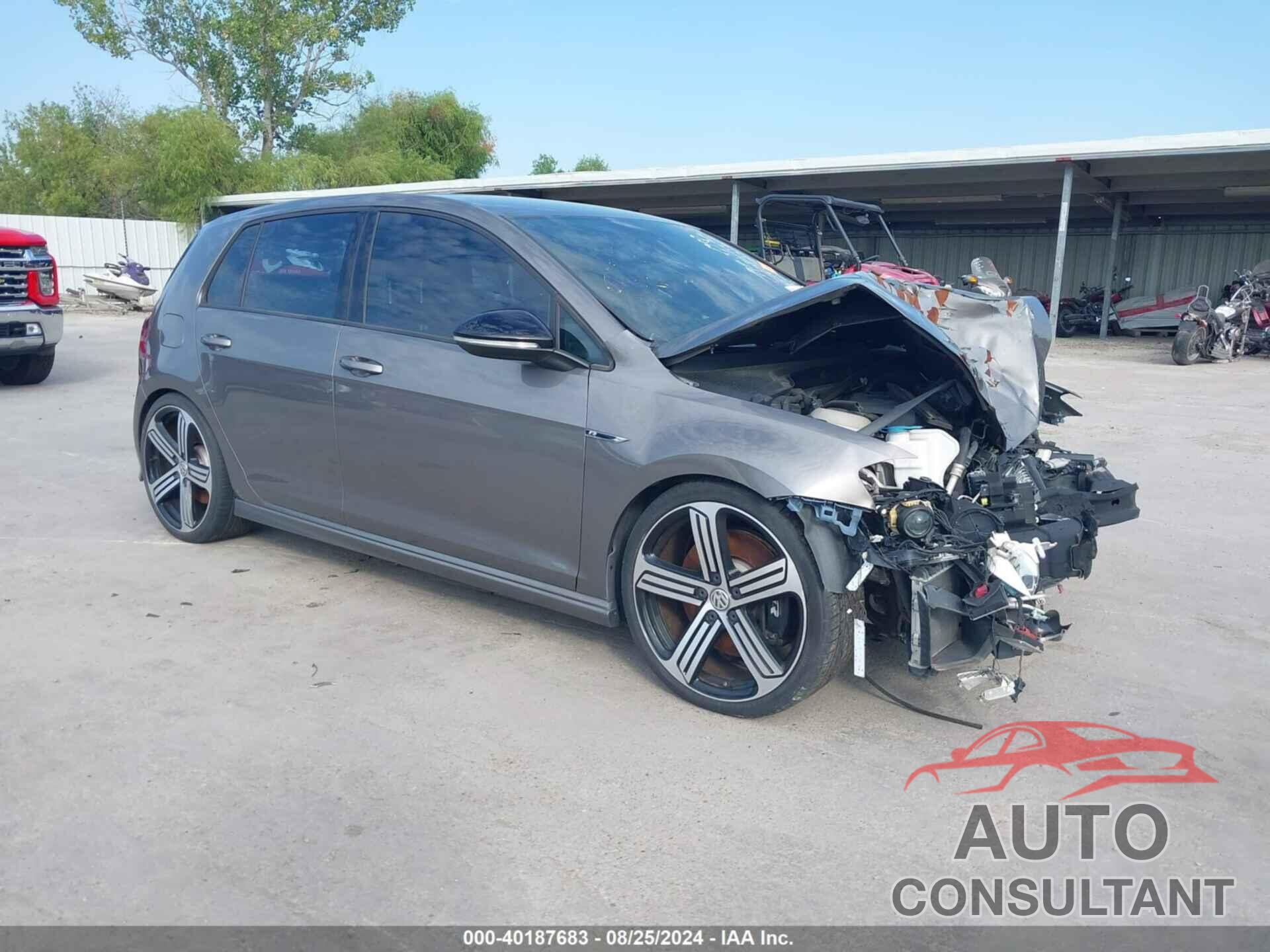 VOLKSWAGEN GOLF R 2016 - WVWUF7AU3GW102183