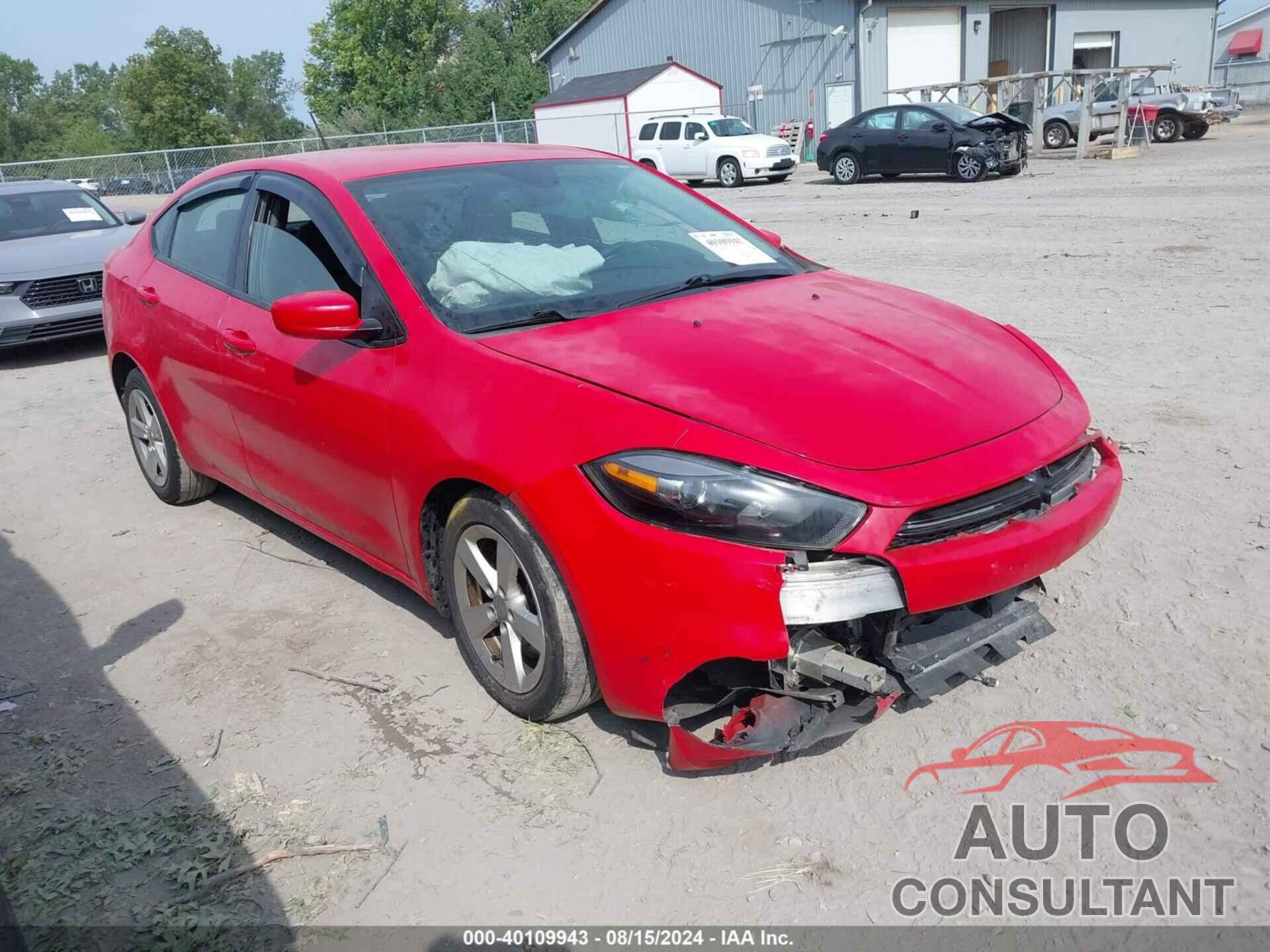 DODGE DART 2016 - 1C3CDFBB2GD689811