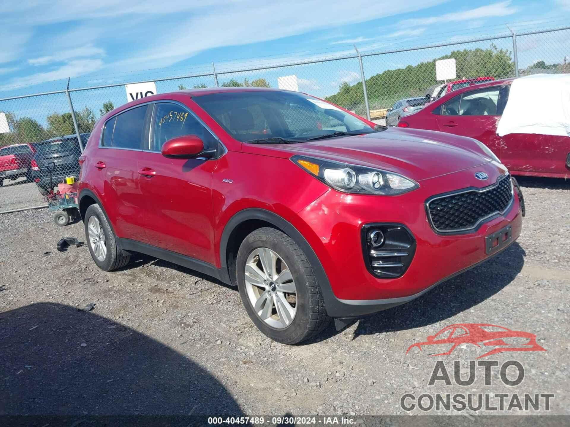 KIA SPORTAGE 2019 - KNDPMCAC3K7528896