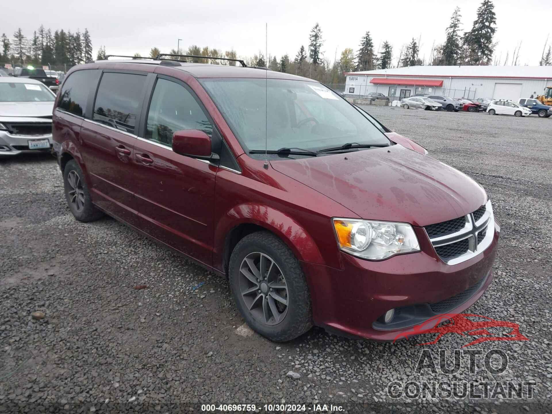 DODGE GRAND CARAVAN 2017 - 2C4RDGCGXHR828264