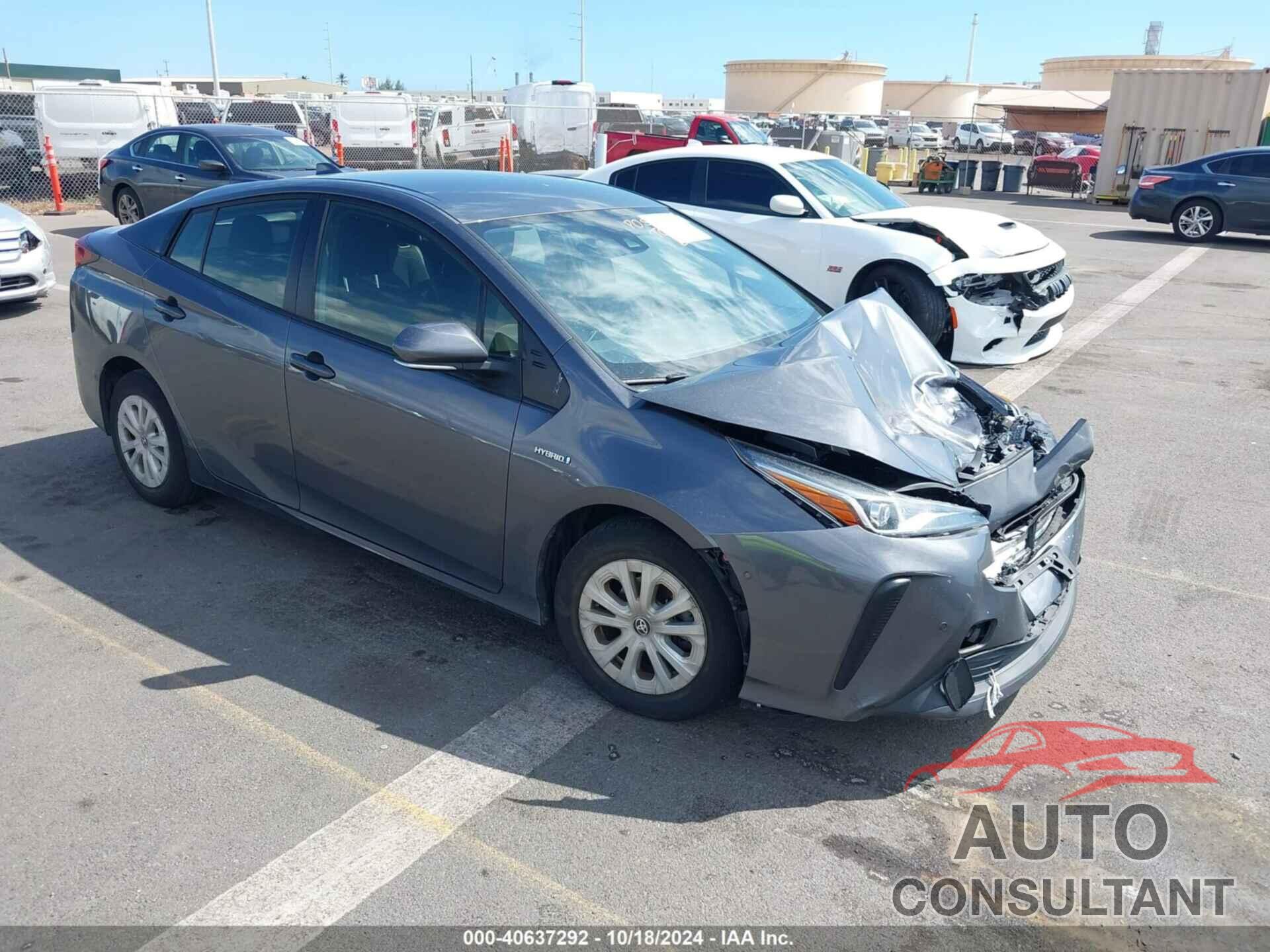 TOYOTA PRIUS 2022 - JTDKAMFU7N3186987