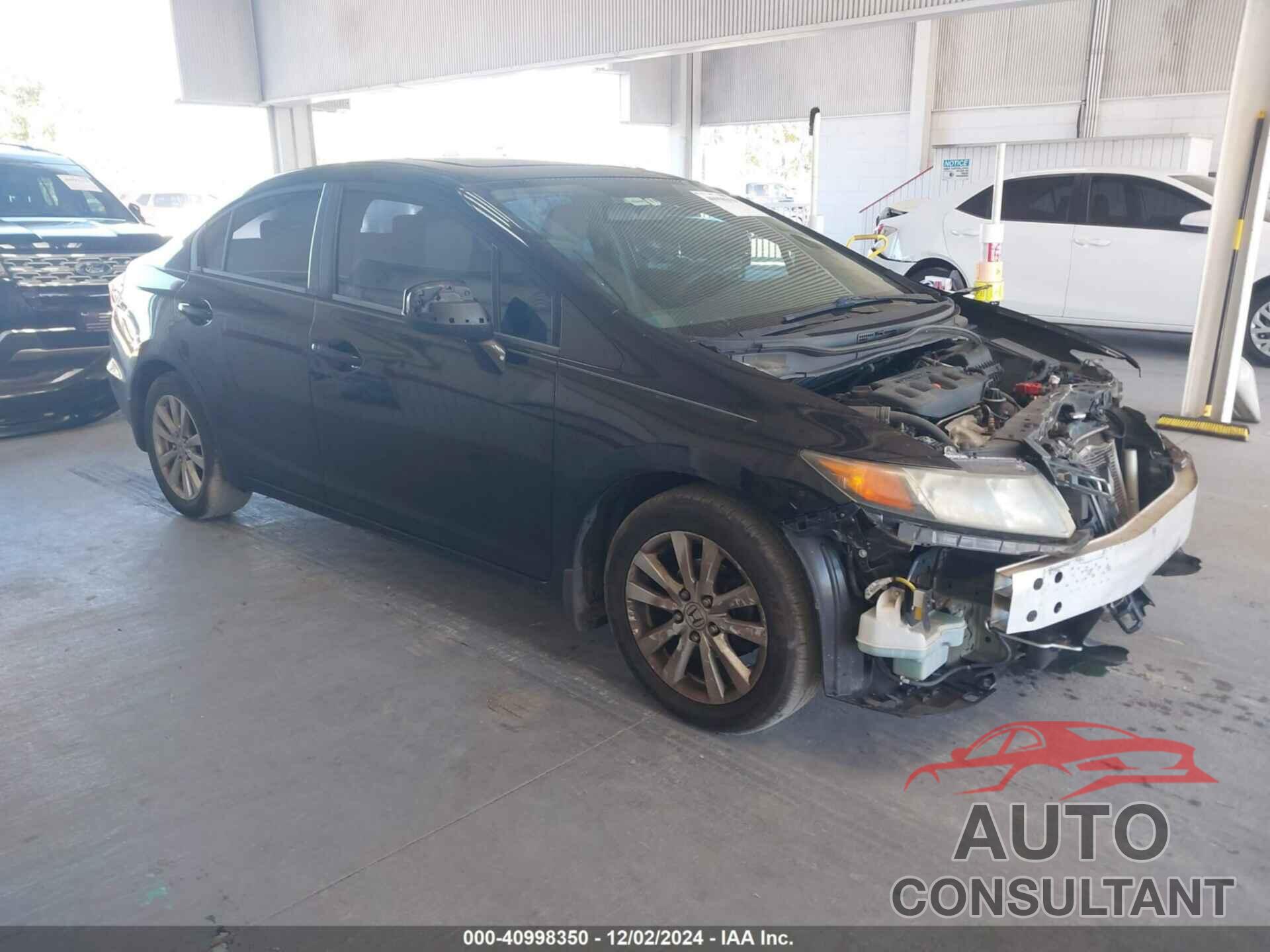 HONDA CIVIC 2012 - 19XFB2F88CE063307