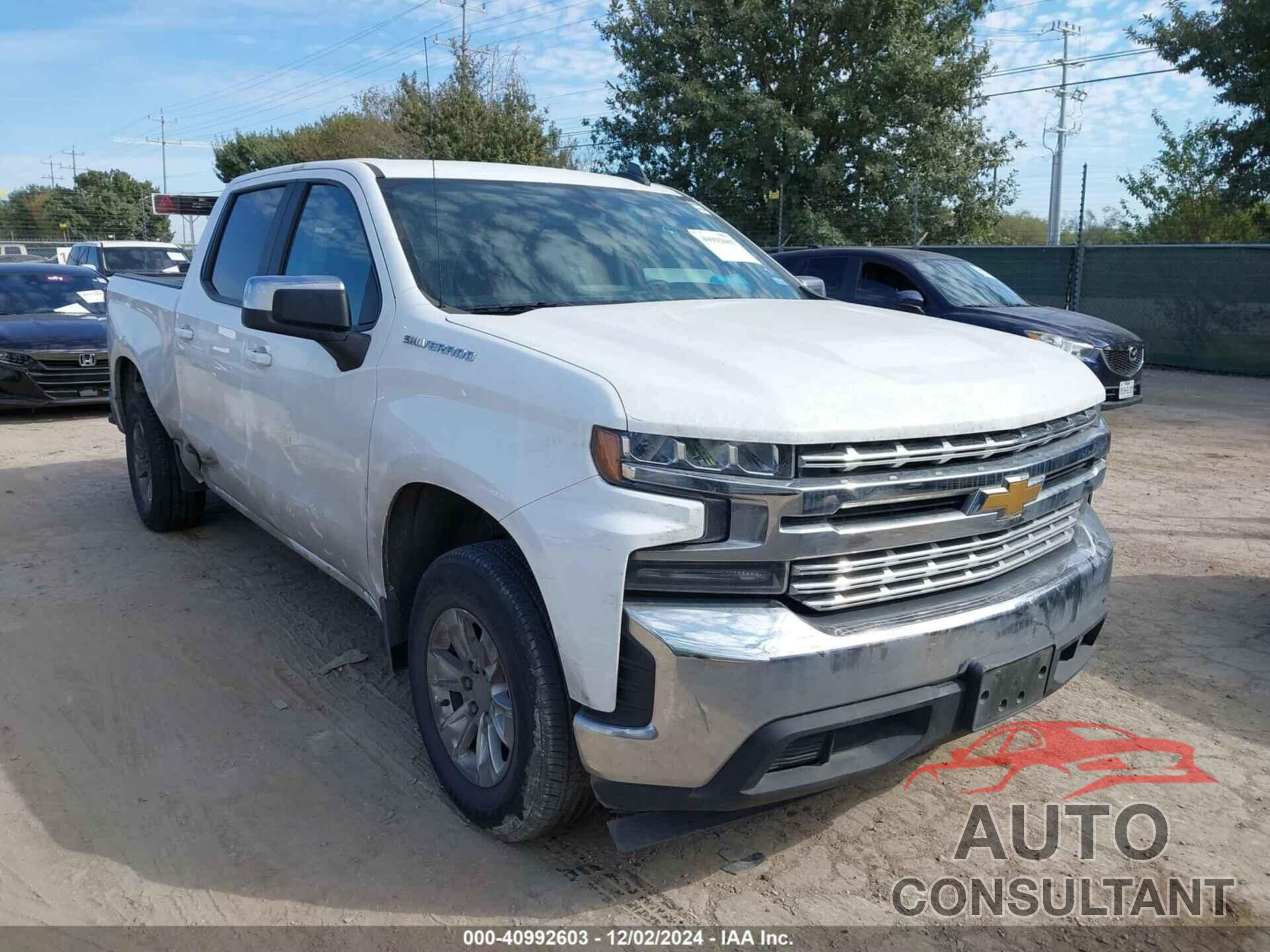 CHEVROLET SILVERADO 1500 2020 - 3GCPWCED6LG283790