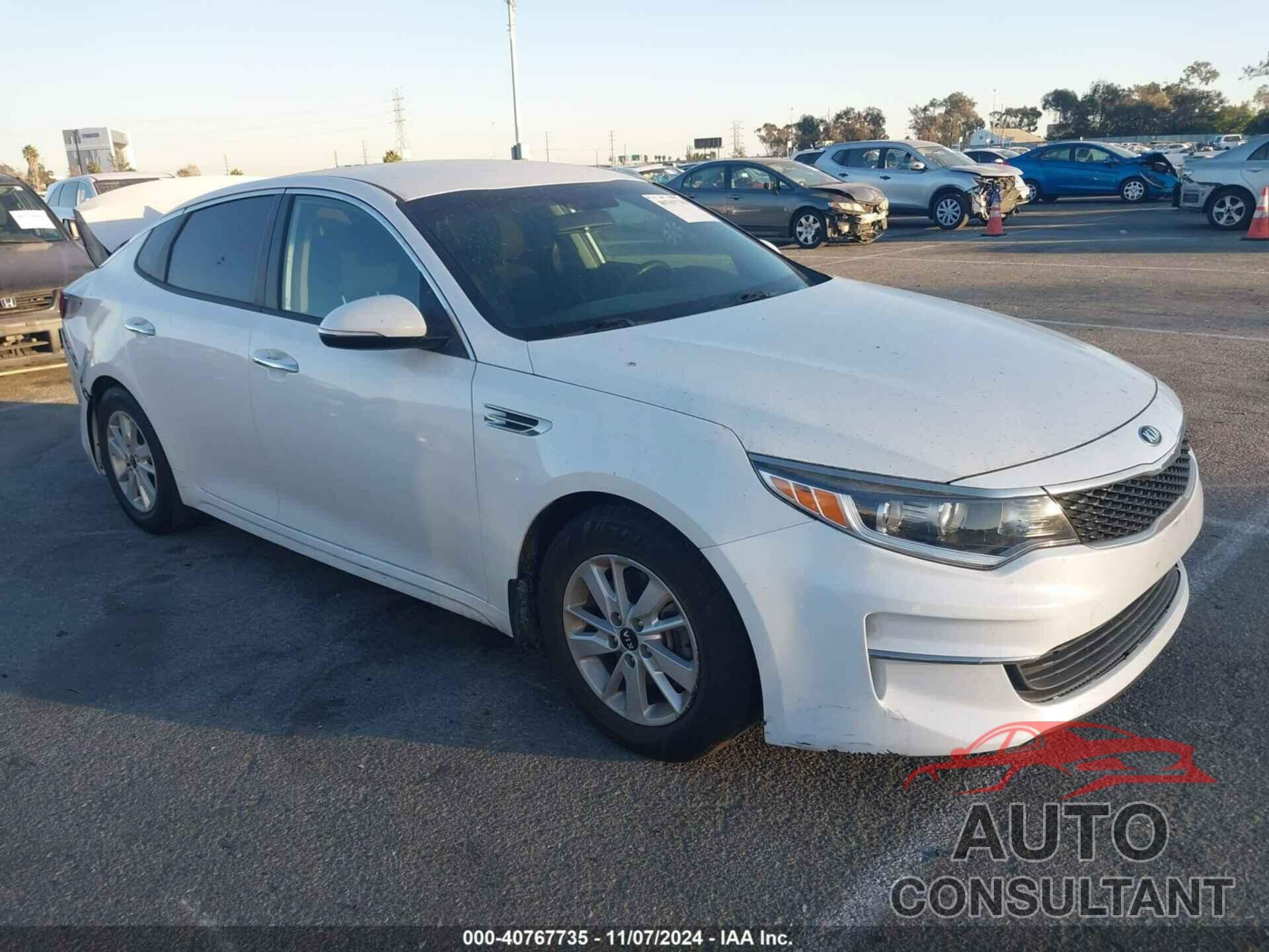 KIA OPTIMA 2016 - KNAGT4L30G5103335