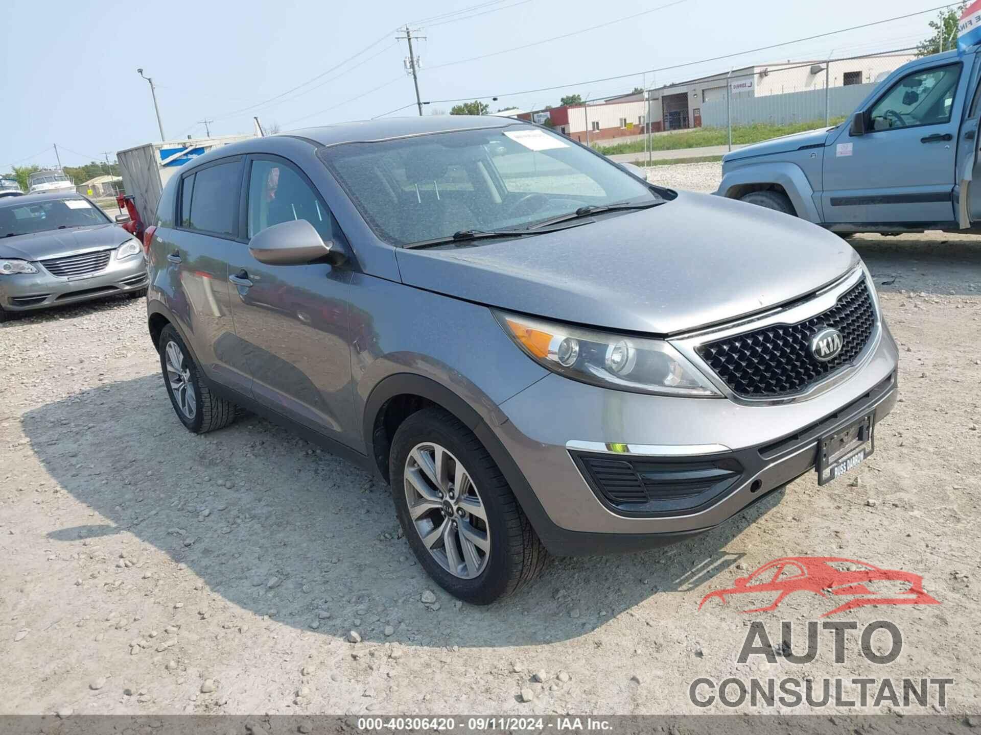 KIA SPORTAGE 2016 - KNDPB3AC4G7795056