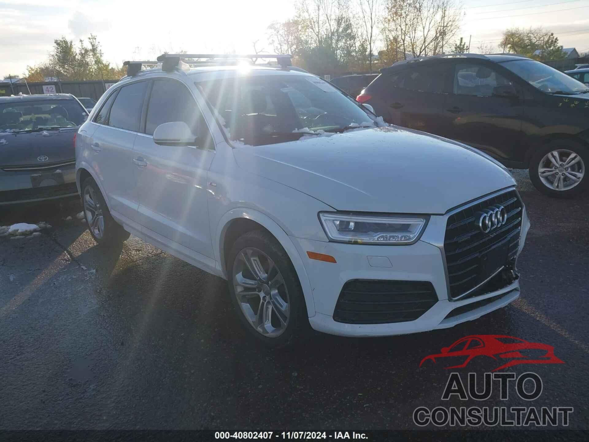 AUDI Q3 2016 - WA1GFCFS8GR009374