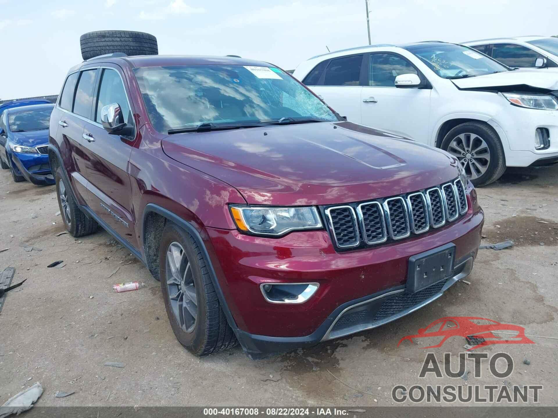 JEEP GRAND CHEROKEE 2017 - 1C4RJEBGXHC614866