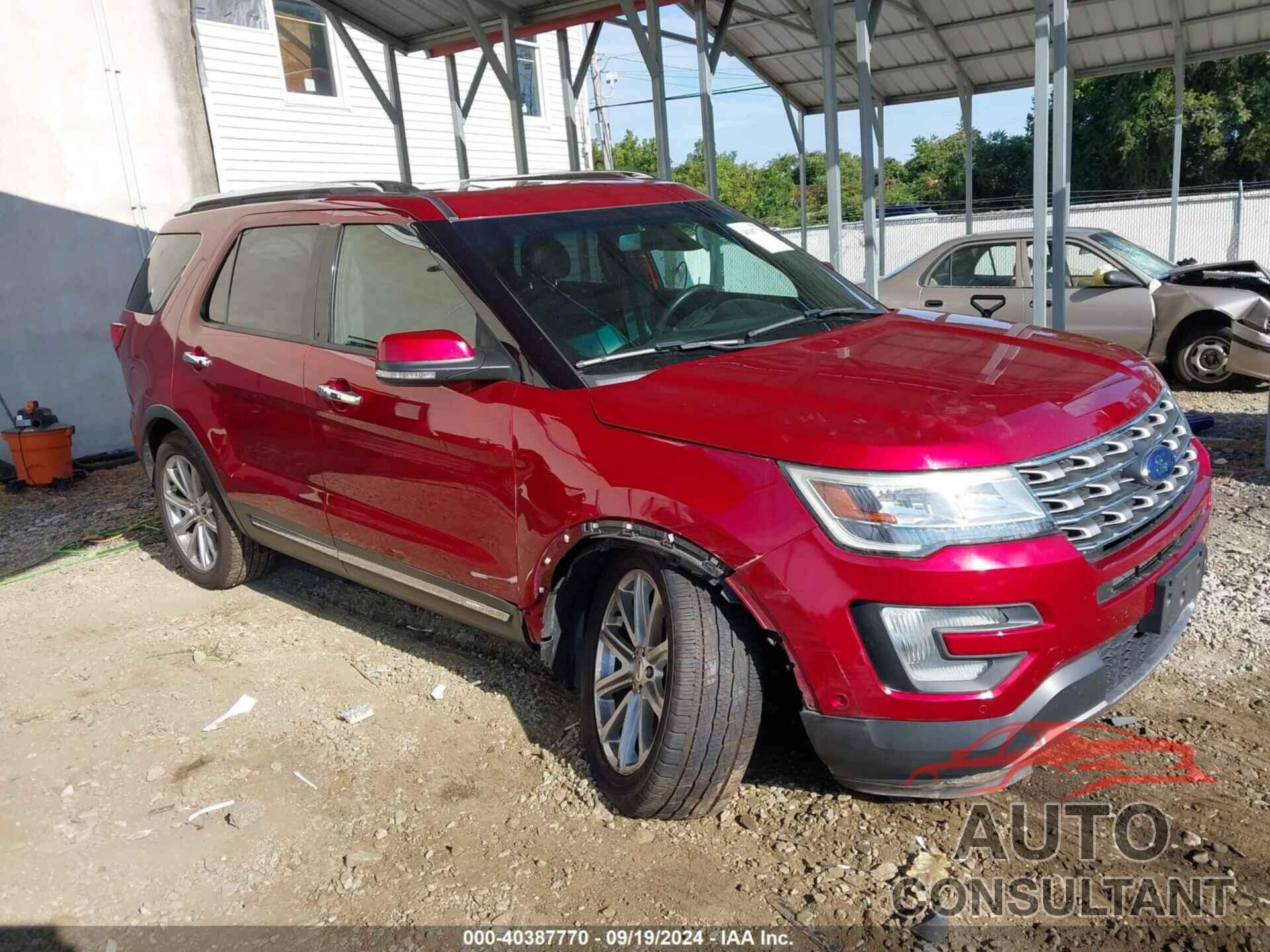 FORD EXPLORER 2016 - 1FM5K8F87GGB84474