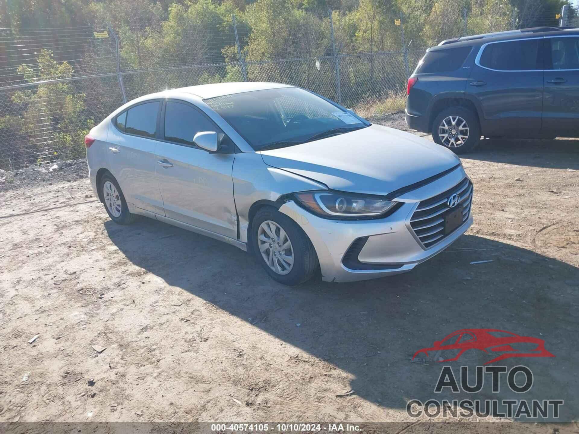 HYUNDAI ELANTRA 2018 - 5NPD74LF0JH393295