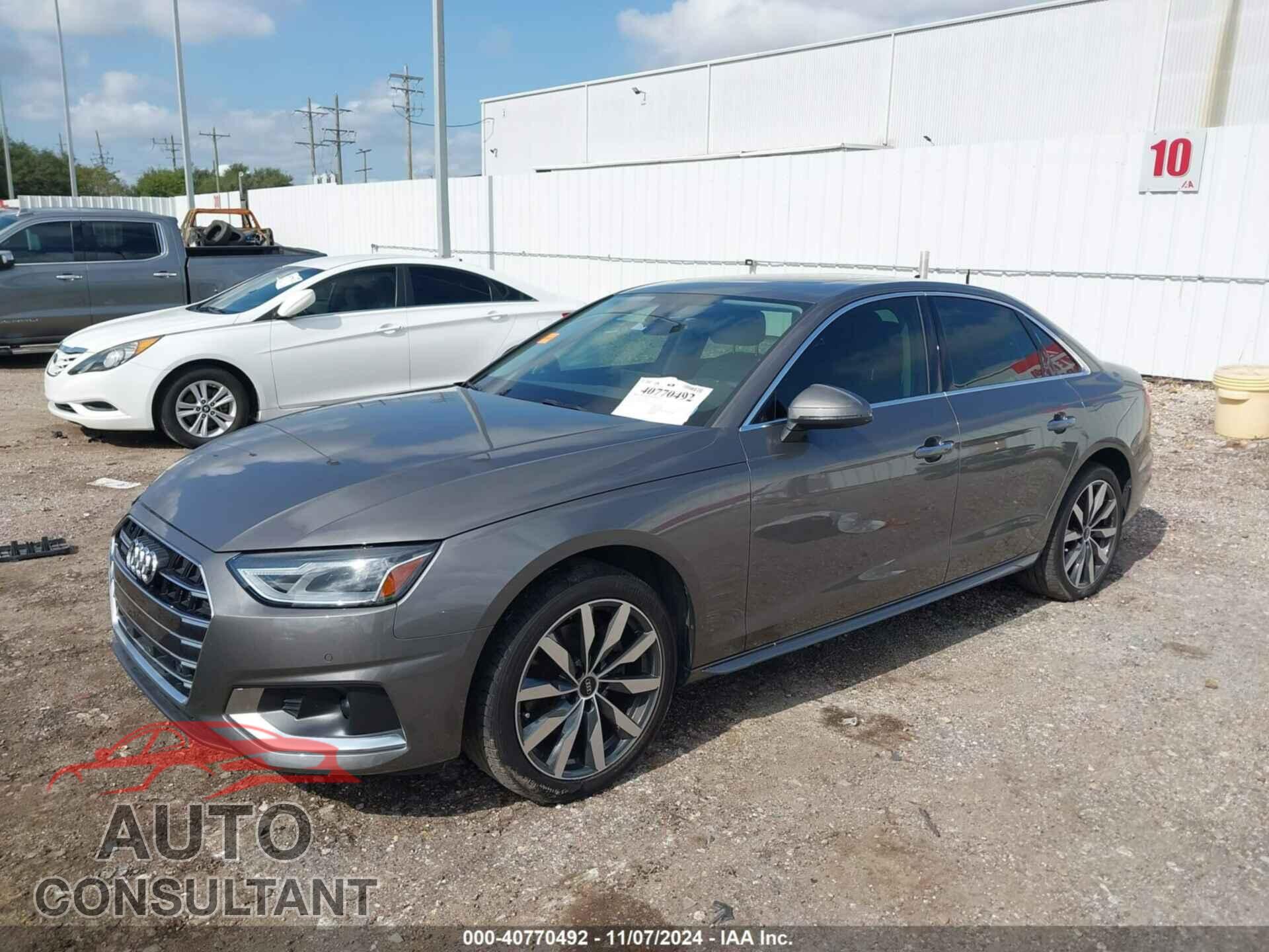 AUDI A4 2021 - WAUABAF44MA075263