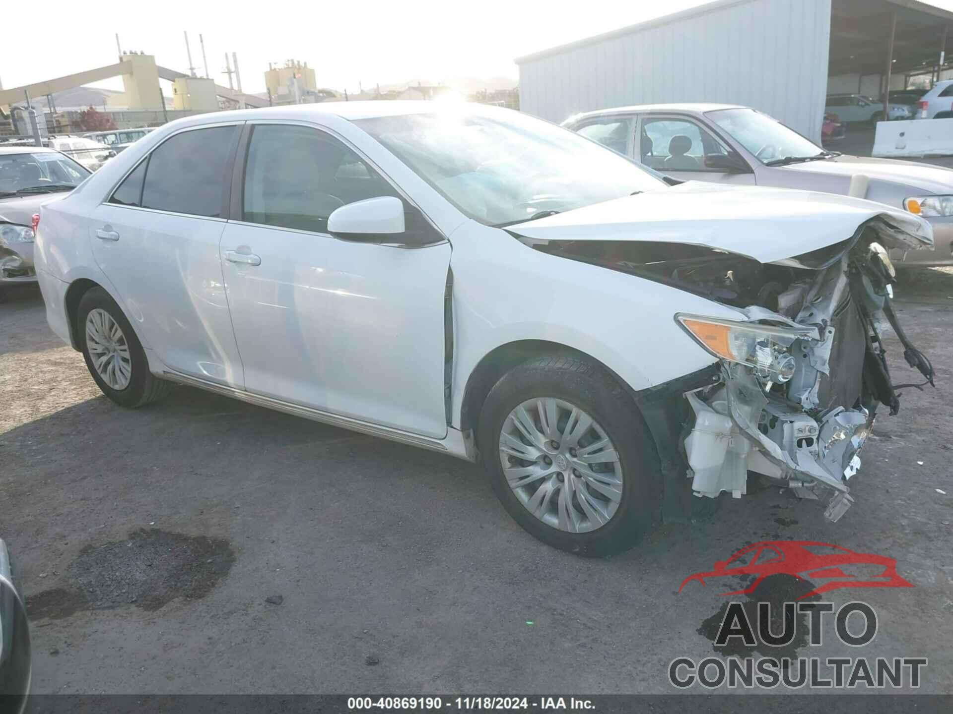 TOYOTA CAMRY 2012 - 4T1BF1FK4CU517445