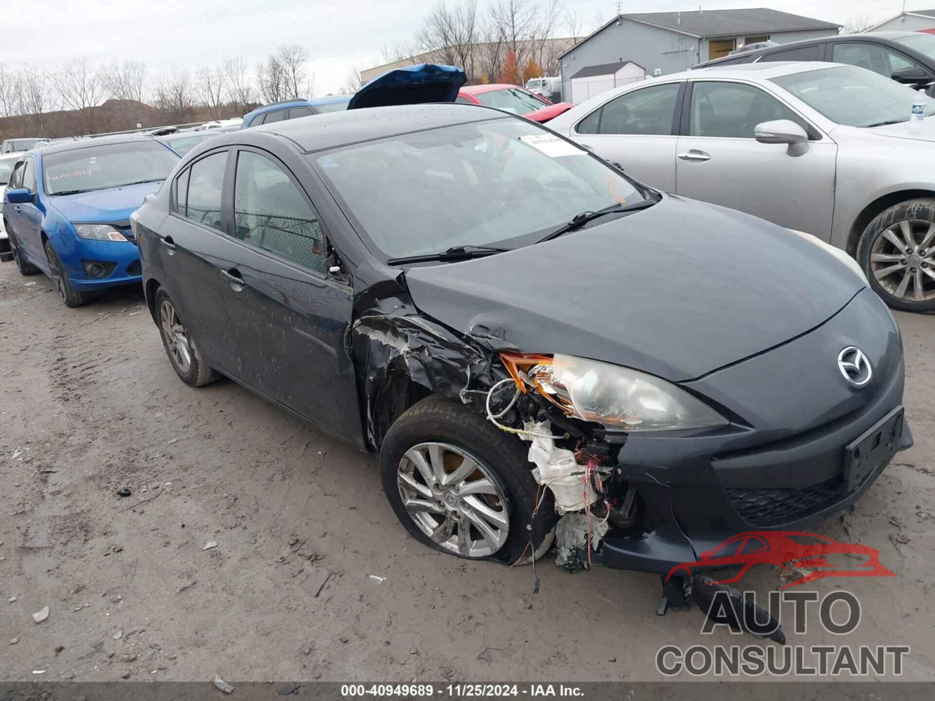 MAZDA MAZDA3 2012 - JM1BL1V89C1659357