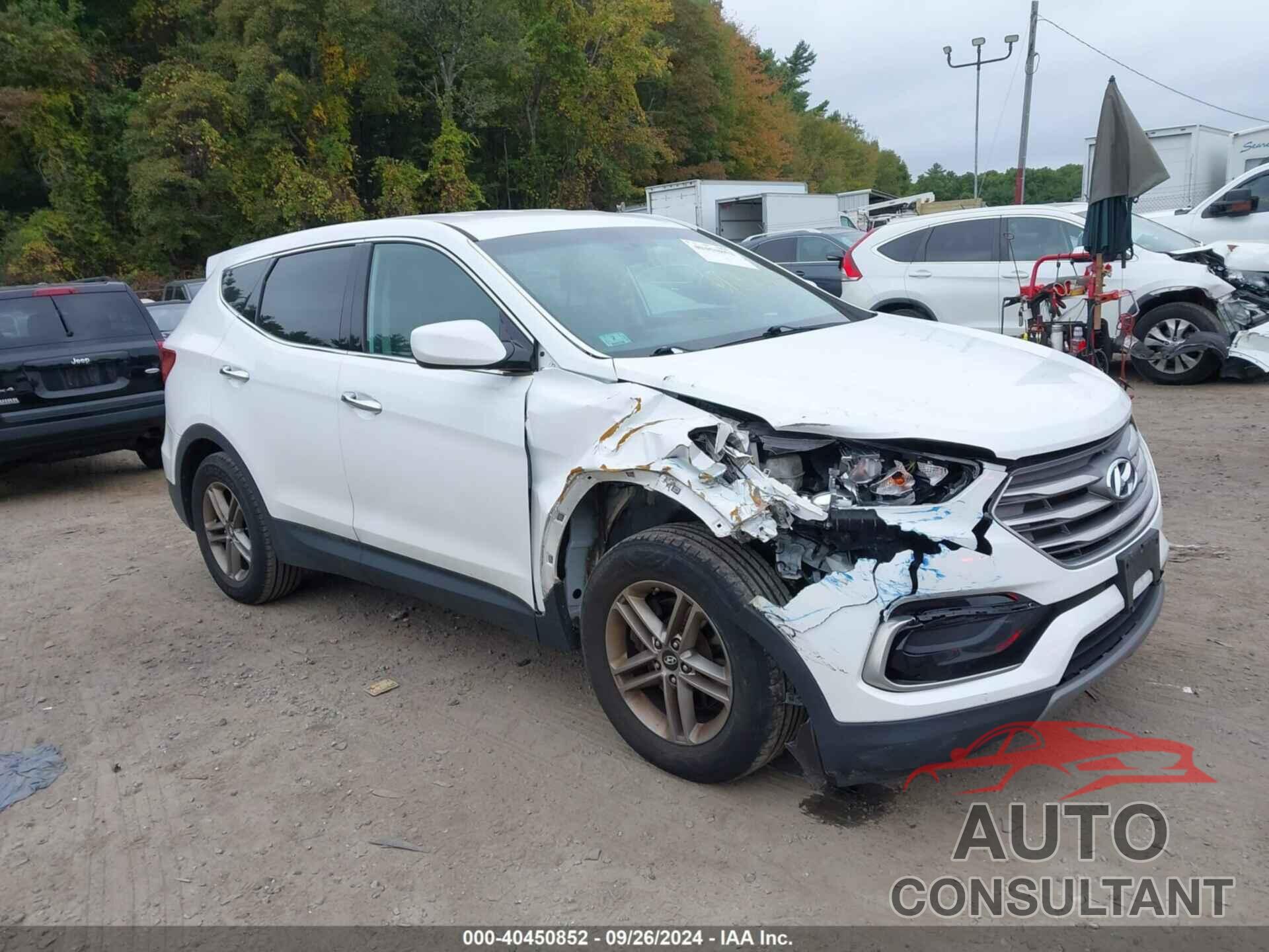 HYUNDAI SANTA FE SPORT 2017 - 5XYZTDLB3HG437791