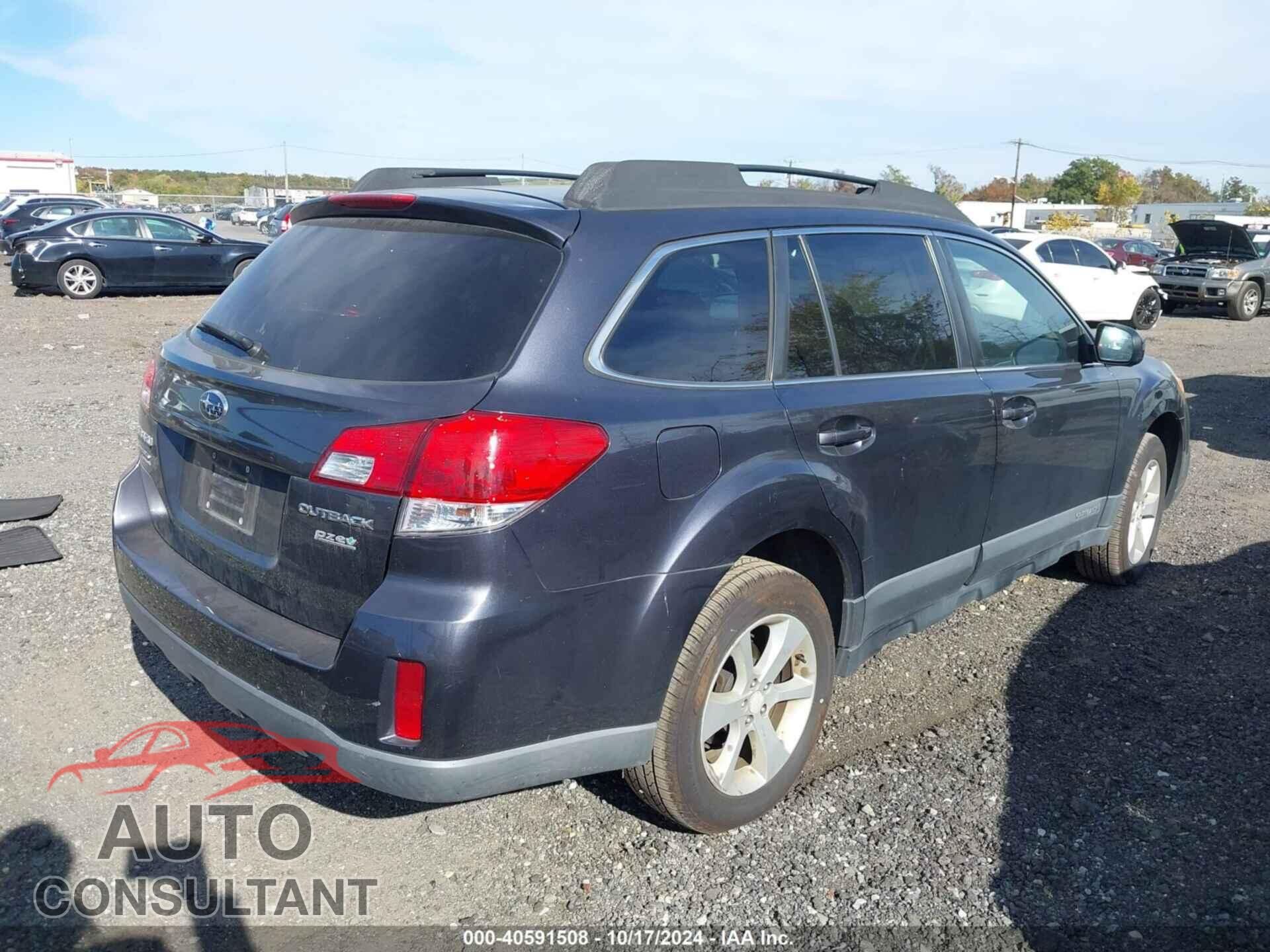 SUBARU OUTBACK 2013 - 4S4BRBCC1D3277174
