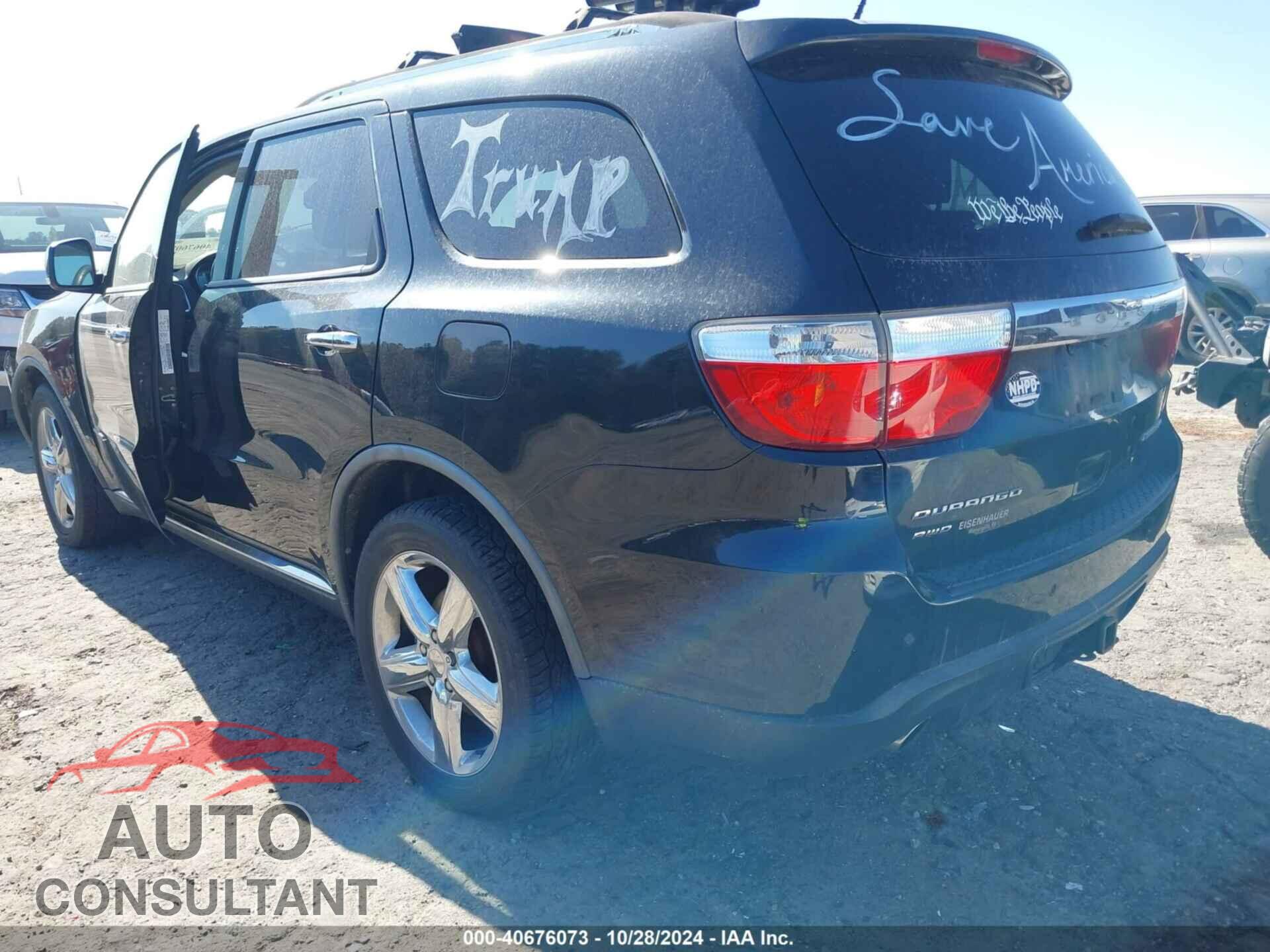 DODGE DURANGO 2011 - 1D4SE5GT3BC688832