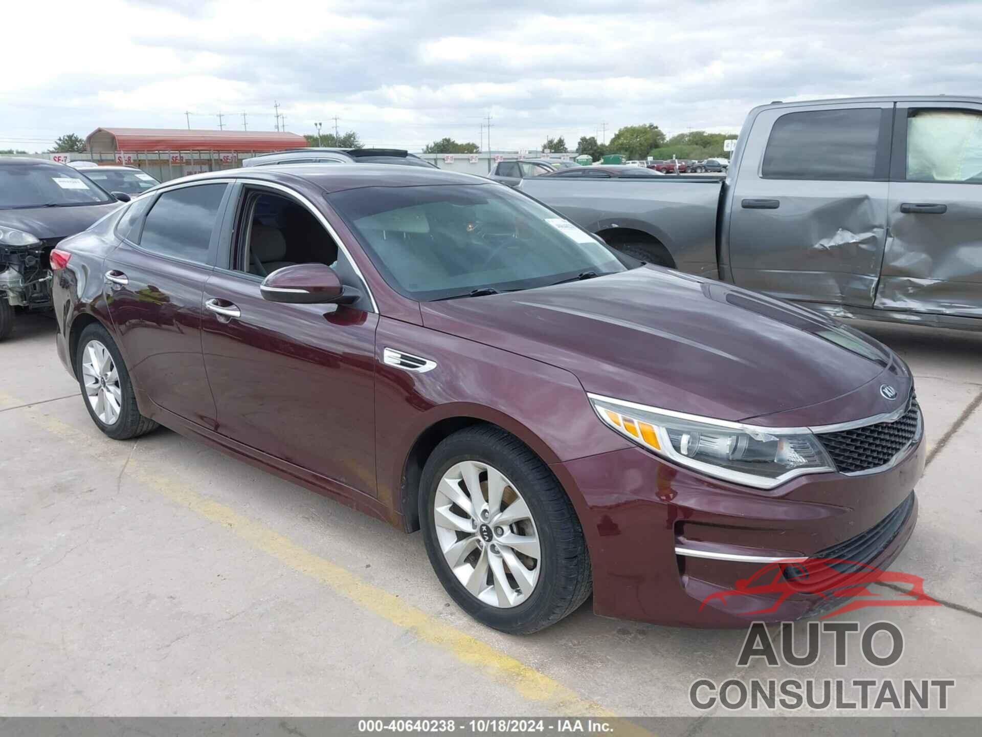 KIA OPTIMA 2018 - 5XXGT4L39JG254129