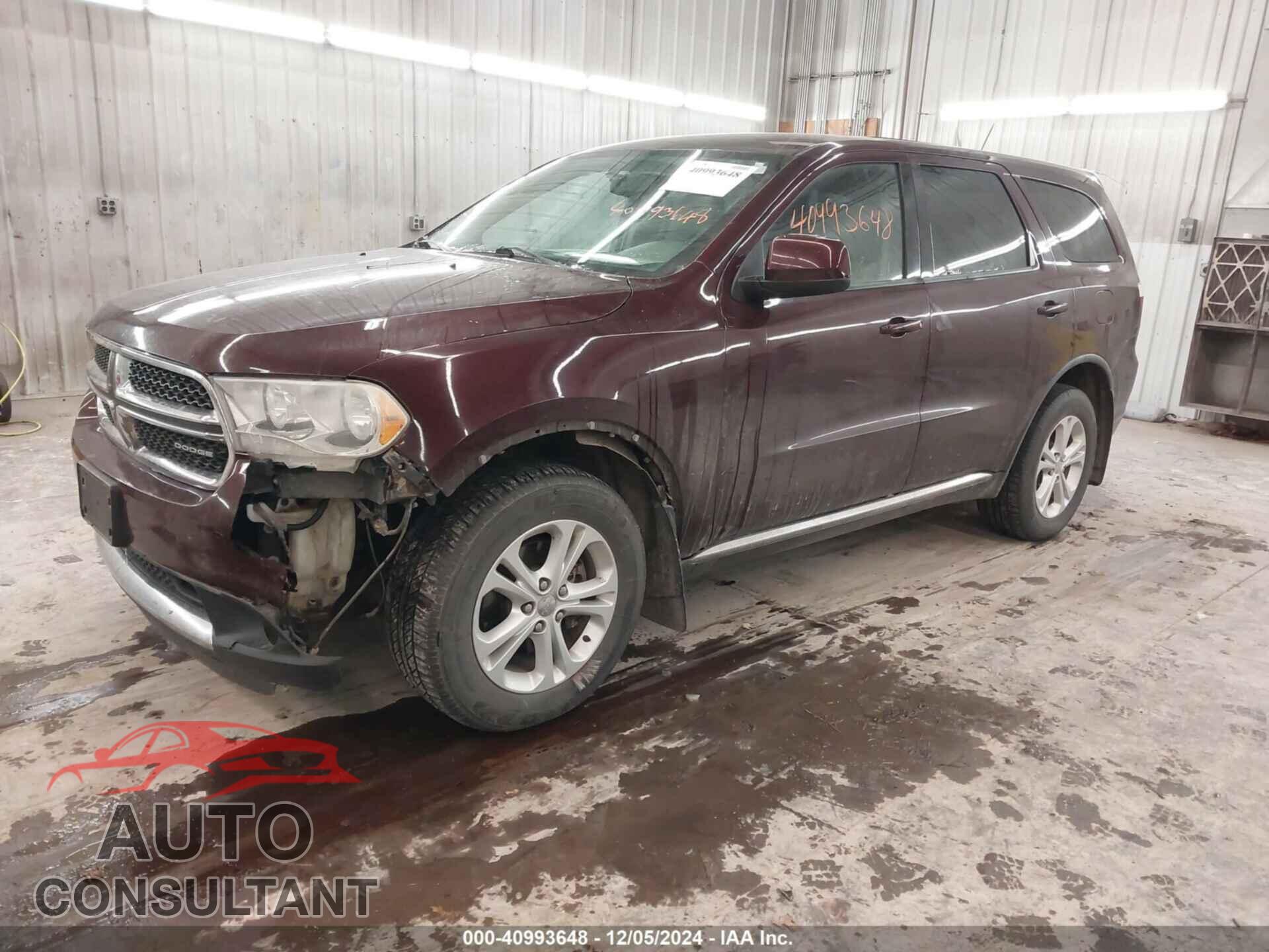 DODGE DURANGO 2012 - 1C4RDJAG5CC195707