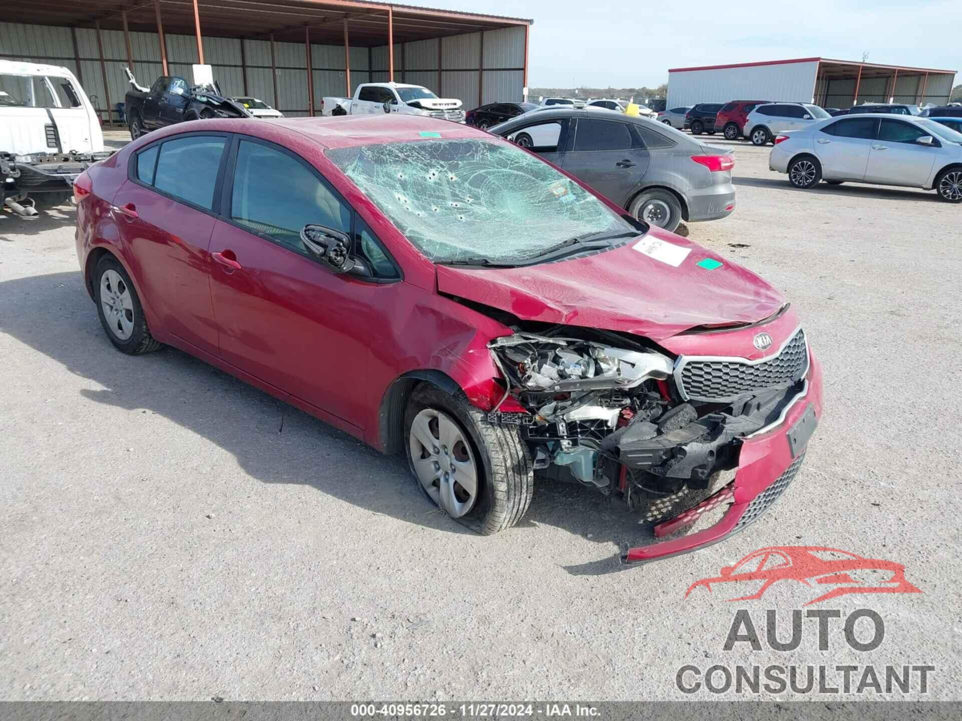 KIA FORTE 2015 - KNAFX4A61F5411691