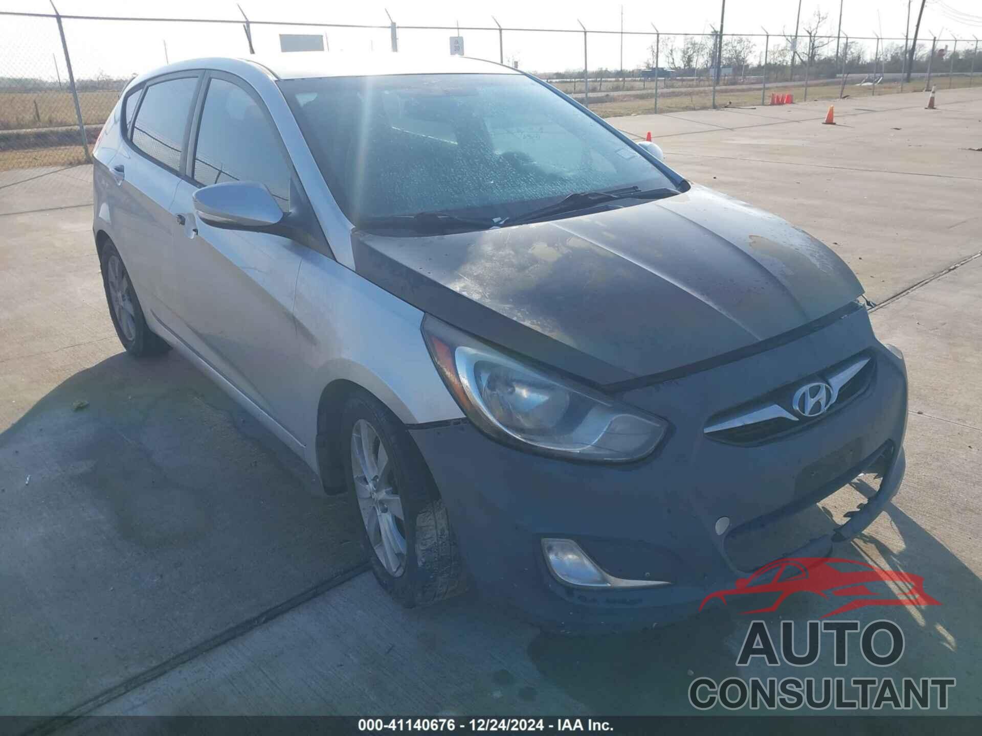 HYUNDAI ACCENT 2013 - KMHCU5AE5DU090488