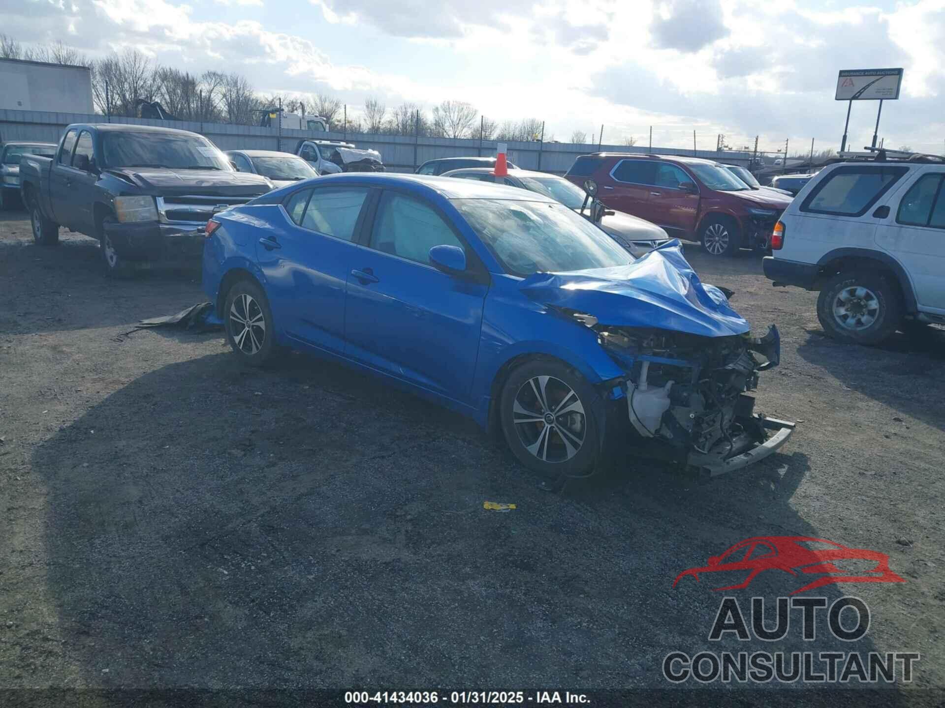 NISSAN SENTRA 2020 - 3N1AB8CV5LY215472