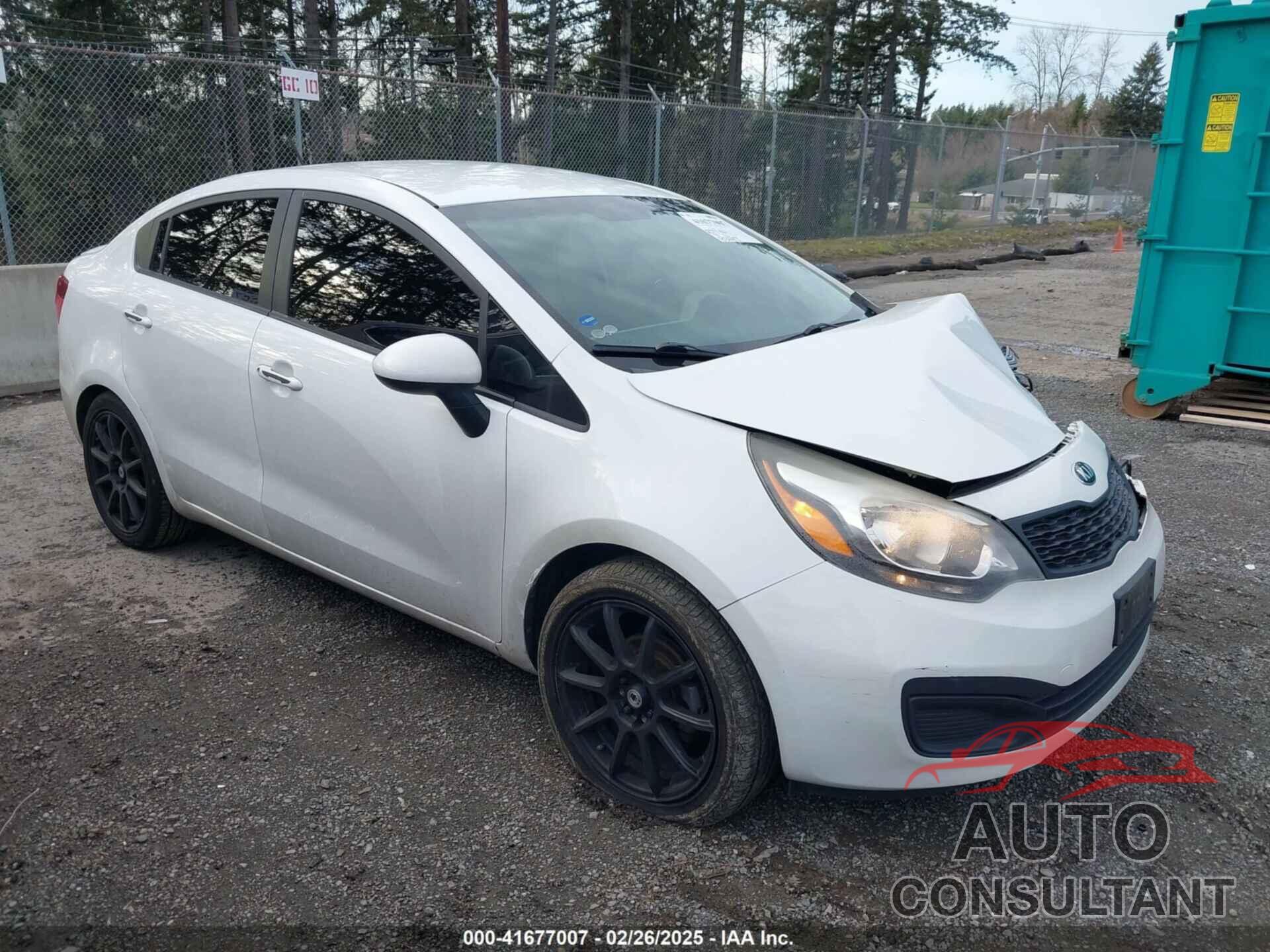 KIA RIO 2014 - KNADM4A3XE6408044