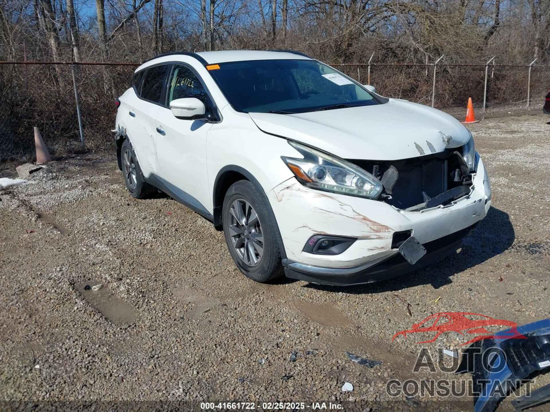 NISSAN MURANO 2015 - 5N1AZ2MH9FN230424