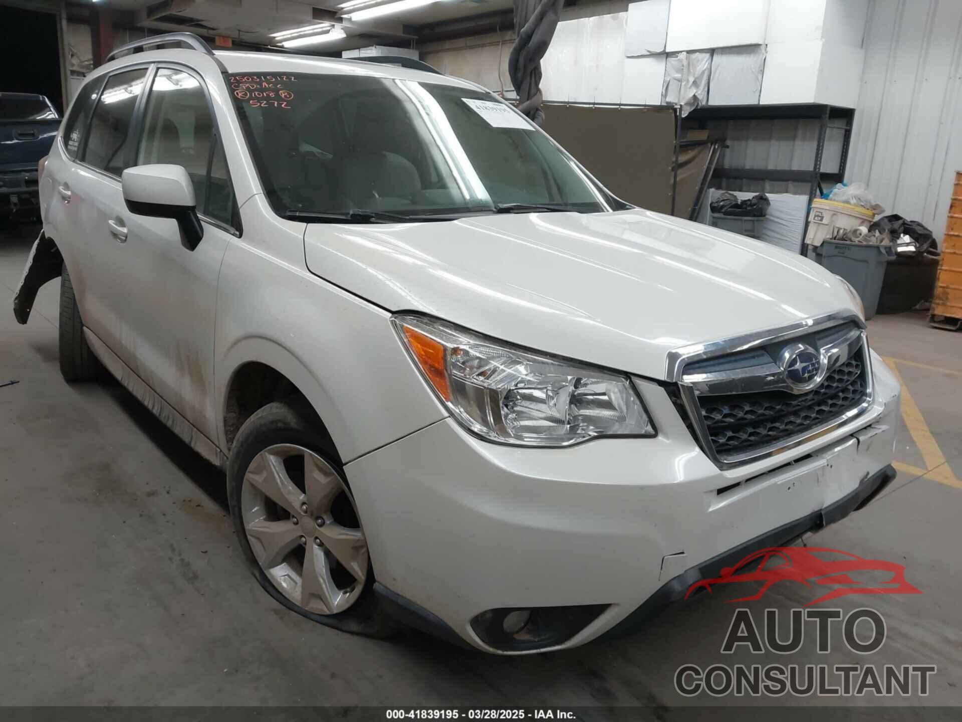 SUBARU FORESTER 2015 - JF2SJAHC6FH825272
