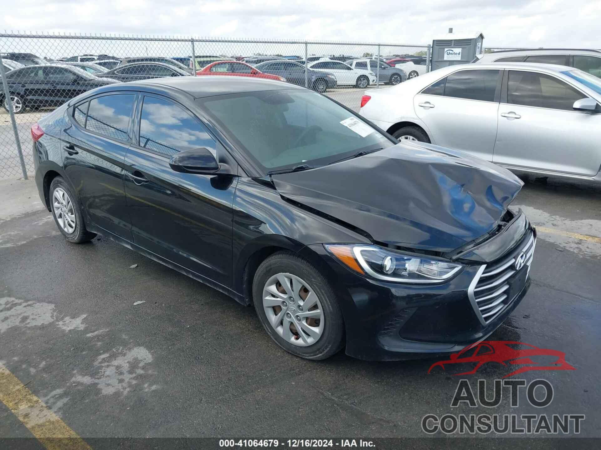 HYUNDAI ELANTRA 2018 - 5NPD74LF3JH261535