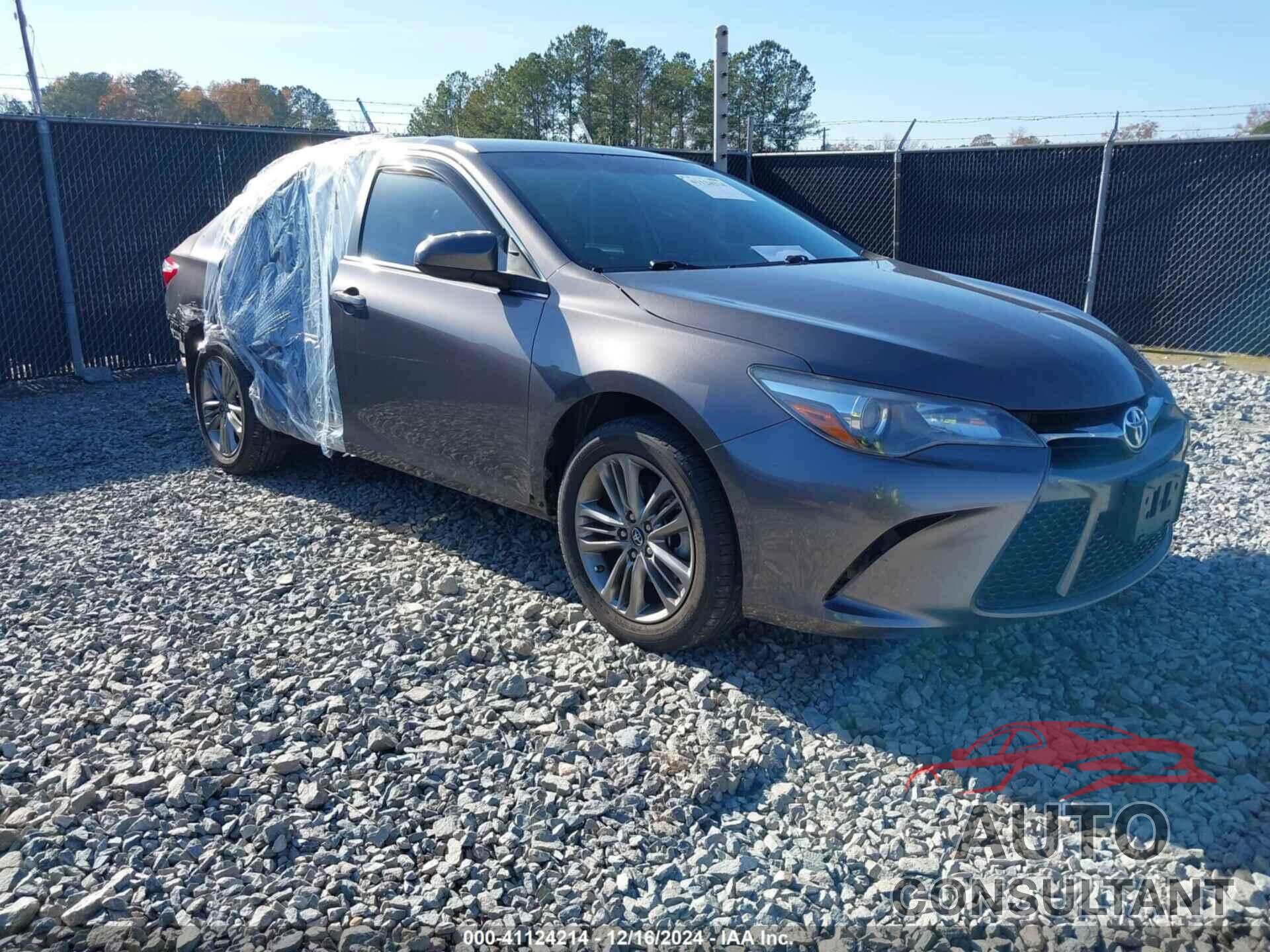 TOYOTA CAMRY 2017 - 4T1BF1FK4HU765900