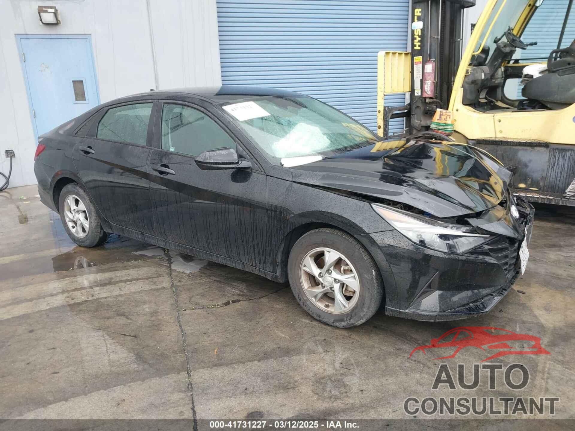 HYUNDAI ELANTRA 2021 - KMHLL4AG8MU071156