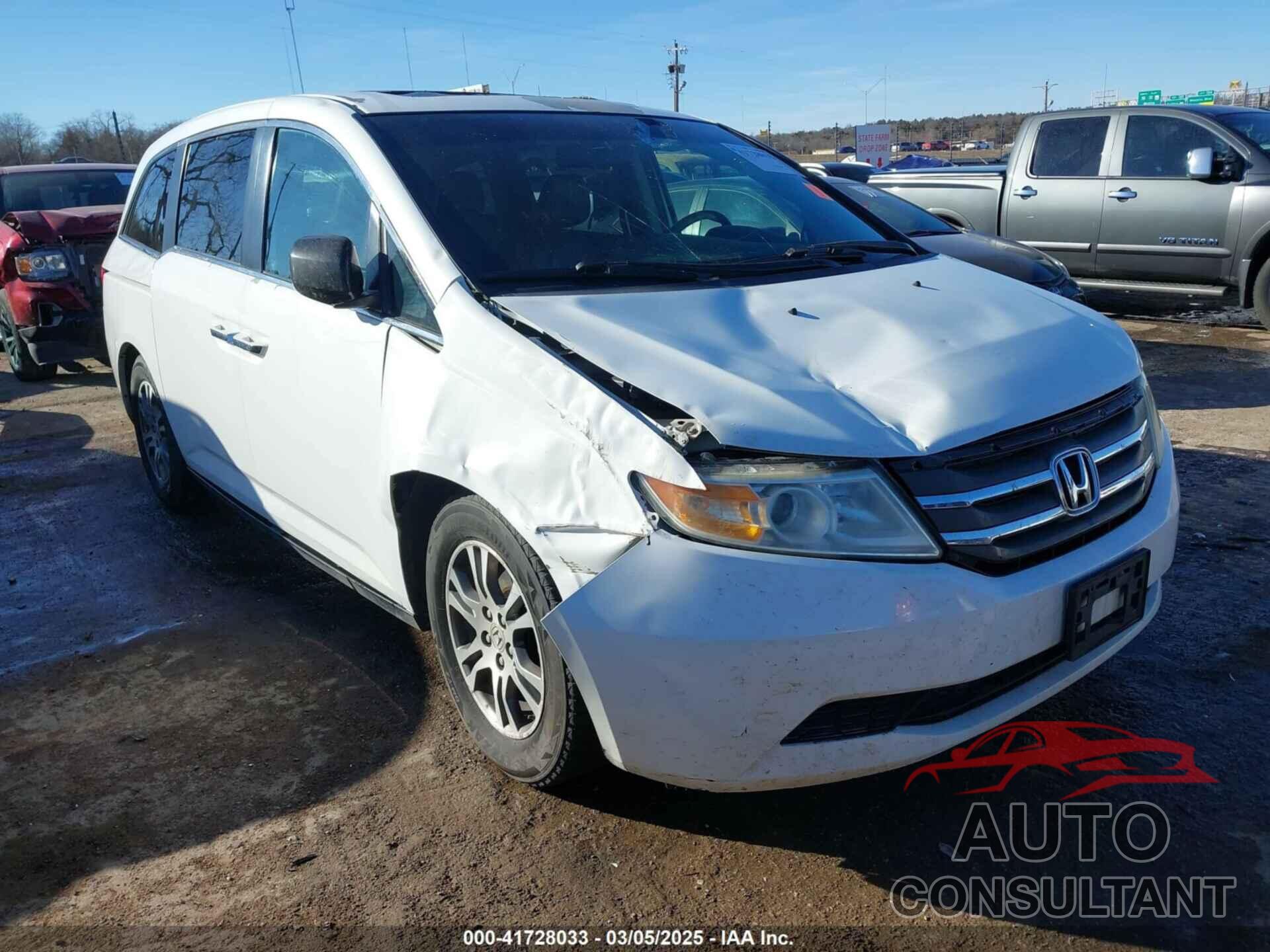 HONDA ODYSSEY 2011 - 5FNRL5H68BB095786