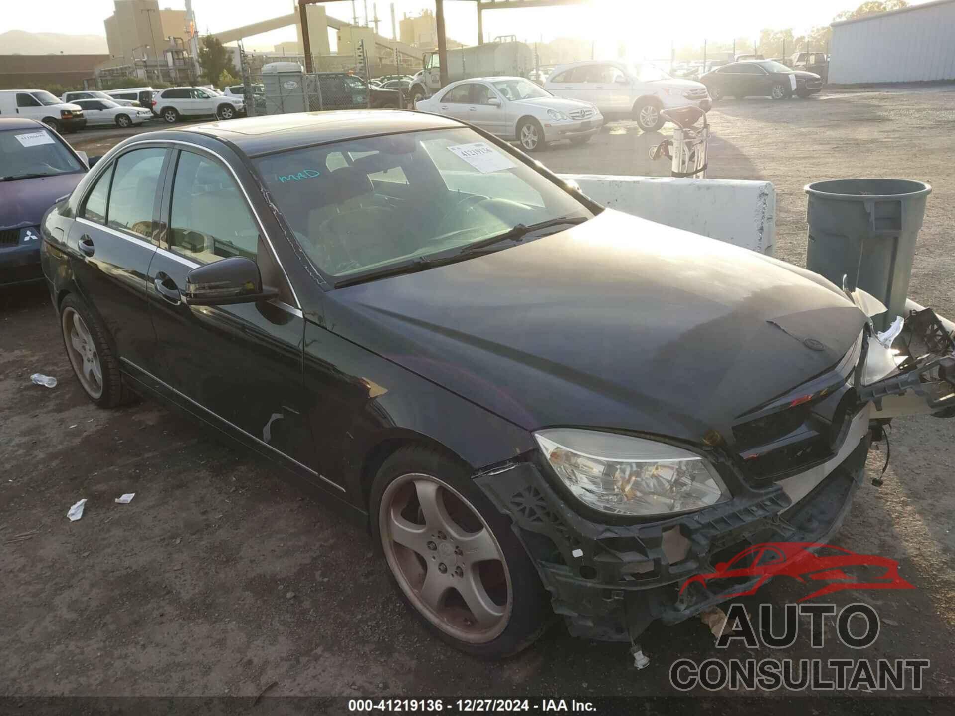 MERCEDES-BENZ C 300 2010 - WDDGF5EB4AF370005