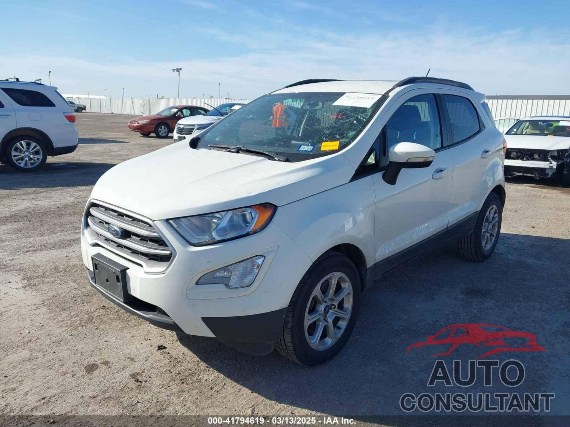 FORD ECOSPORT 2019 - MAJ3S2GE7KC277675