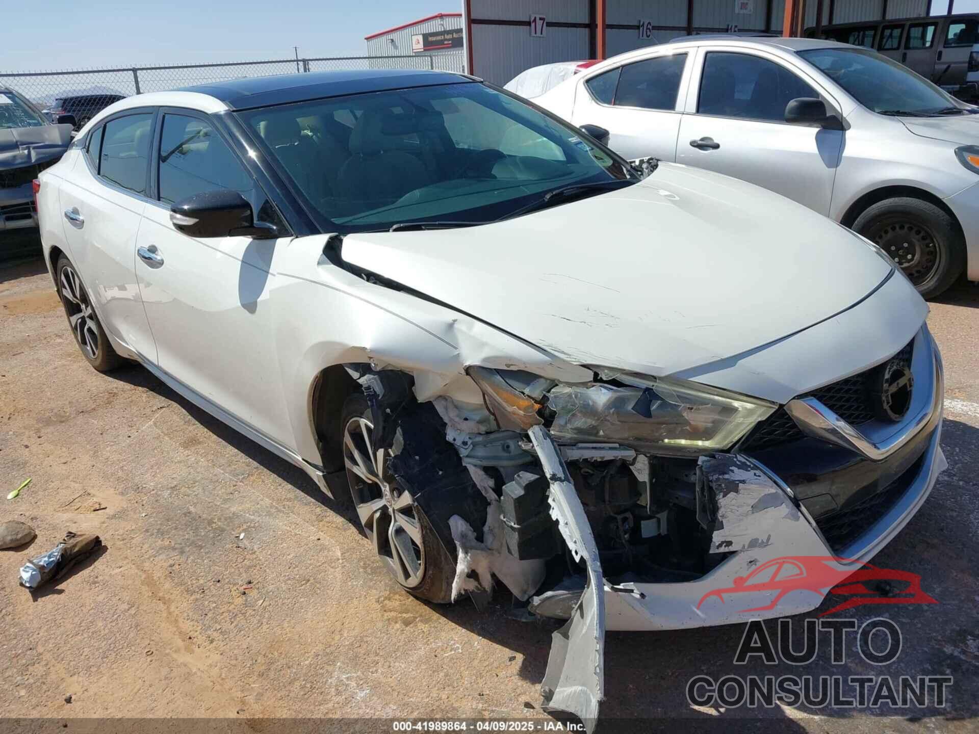 NISSAN MAXIMA 2017 - 1N4AA6AP4HC381318