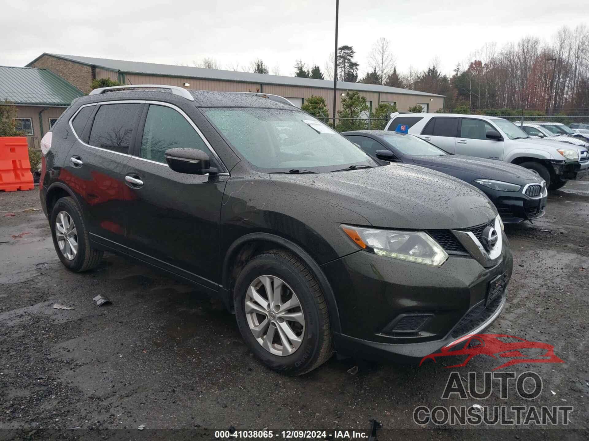 NISSAN ROGUE 2015 - KNMAT2MT2FP527310