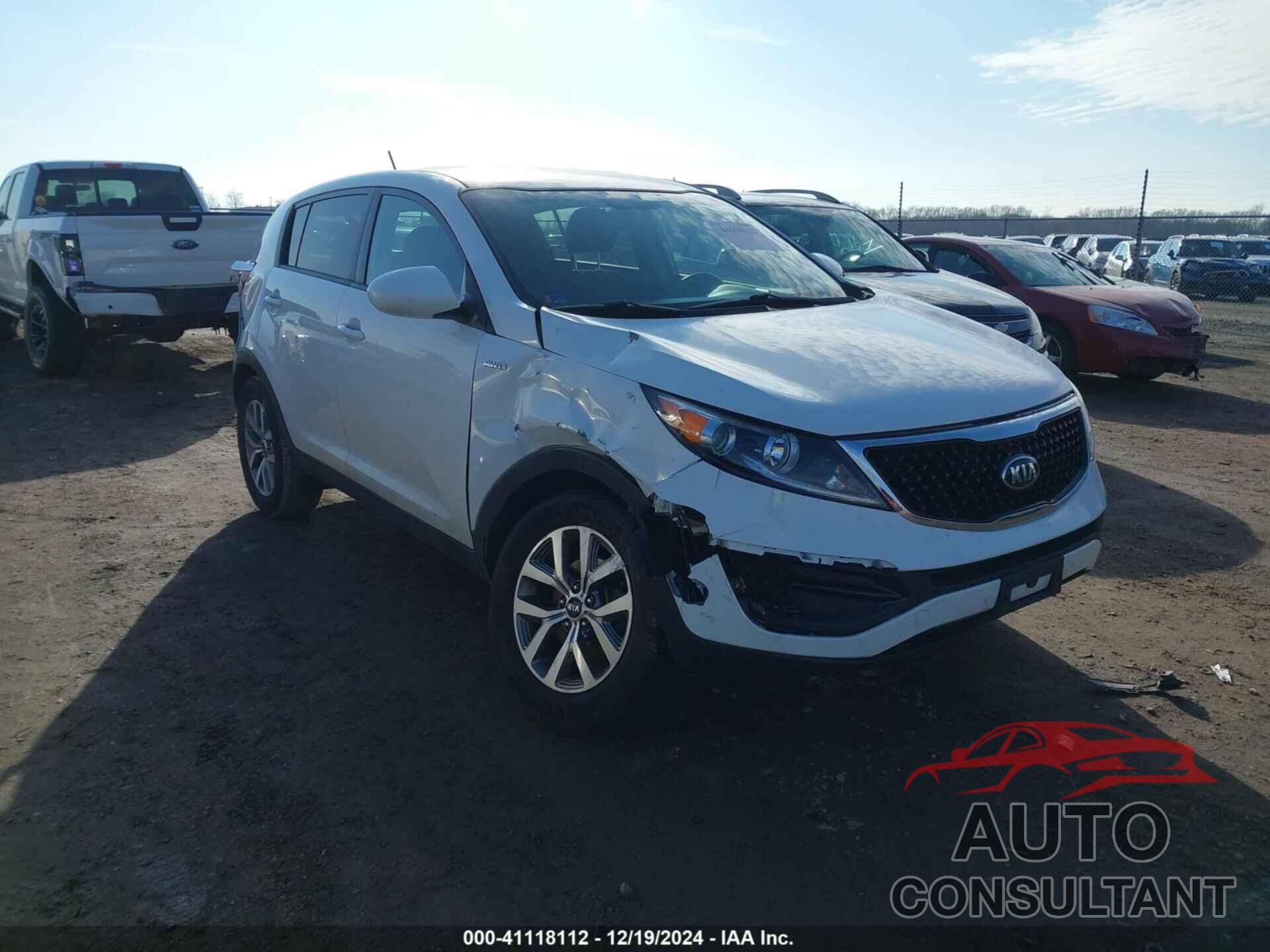 KIA SPORTAGE 2016 - KNDPBCAC8G7879414
