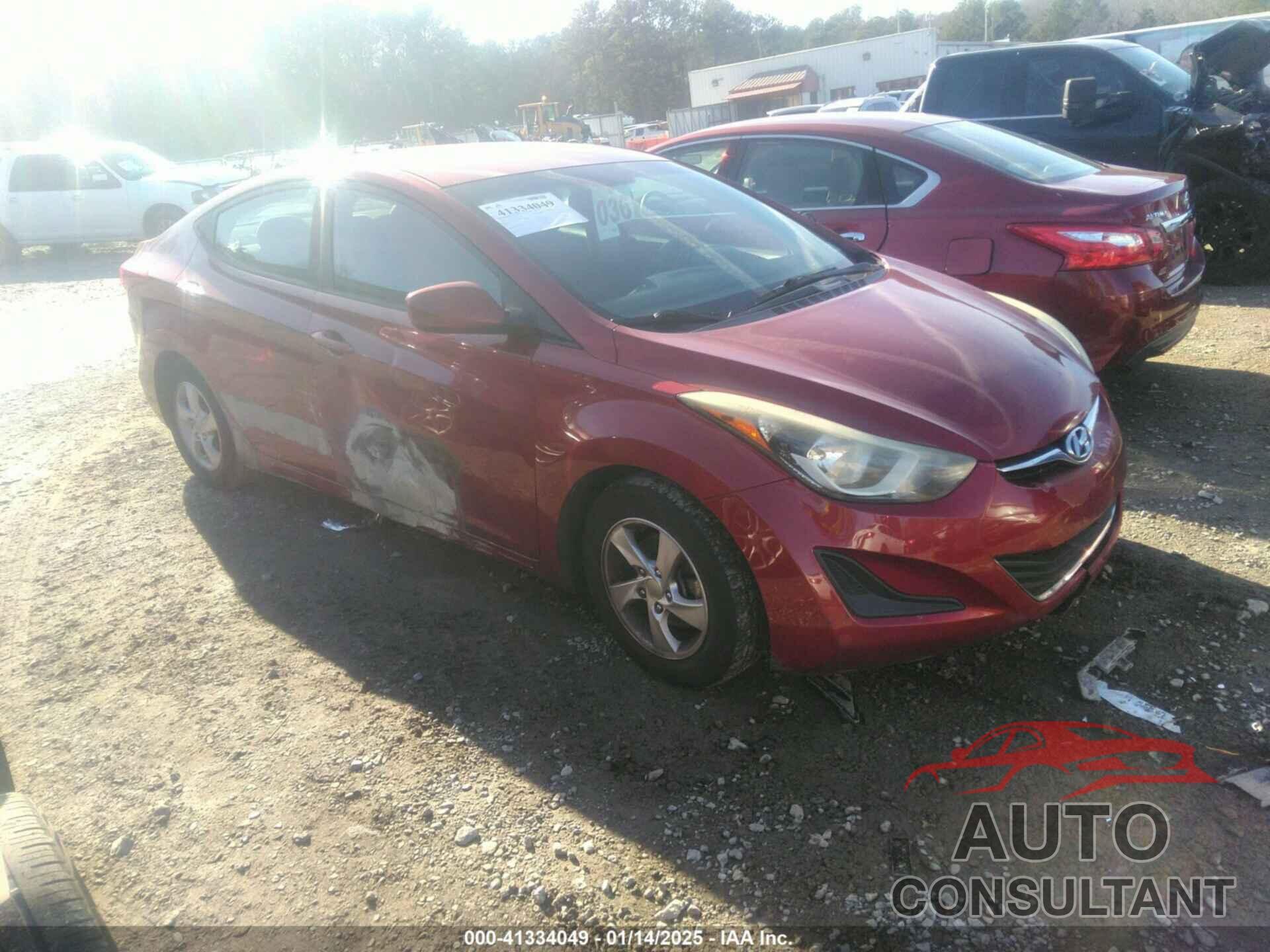 HYUNDAI ELANTRA 2014 - 5NPDH4AE2EH481634