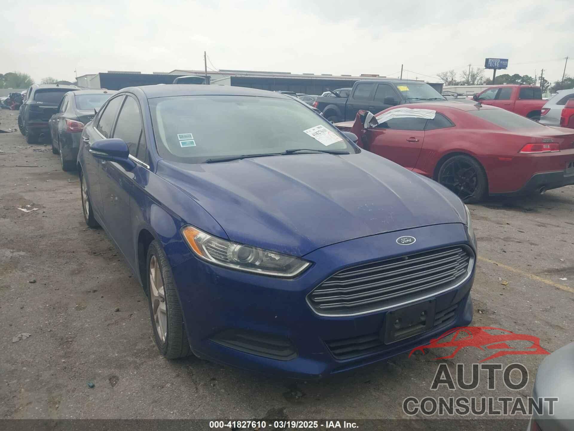 FORD FUSION 2013 - 3FA6P0HR7DR323188