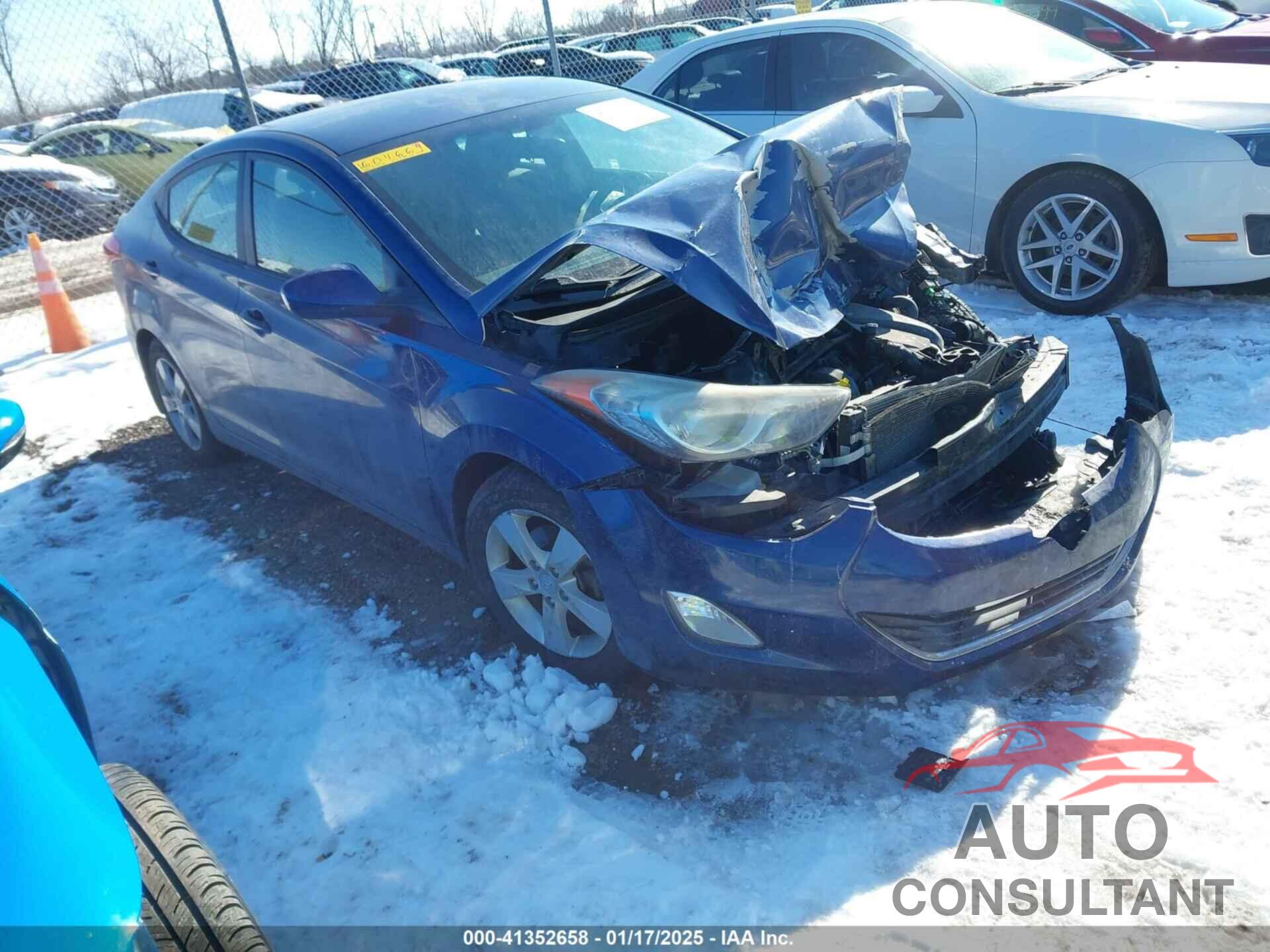 HYUNDAI ELANTRA 2013 - KMHDH4AE2DU604669