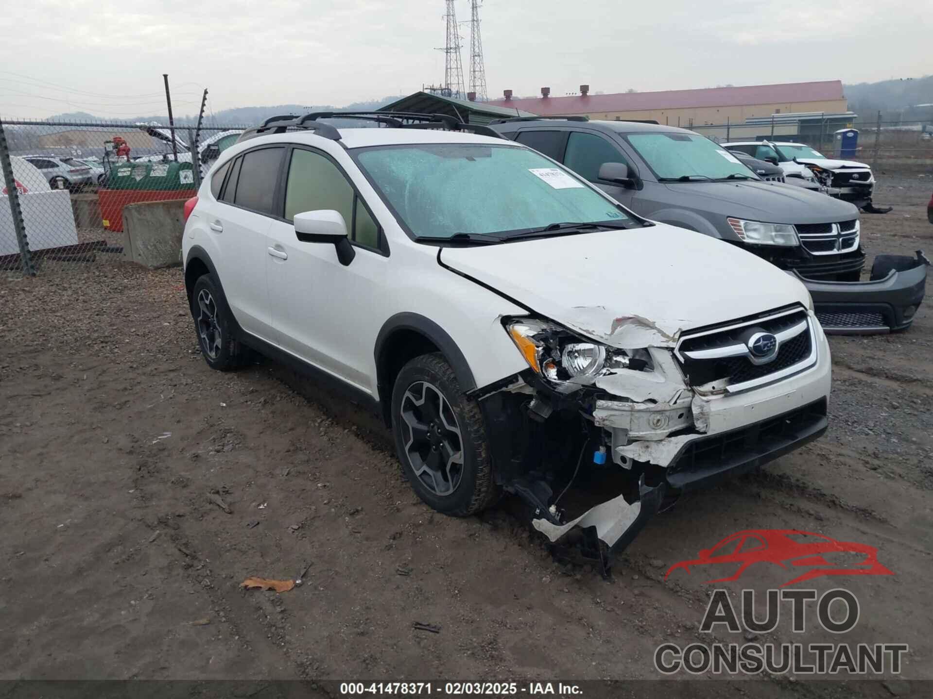 SUBARU XV CROSSTREK 2015 - JF2GPACC1F8299970