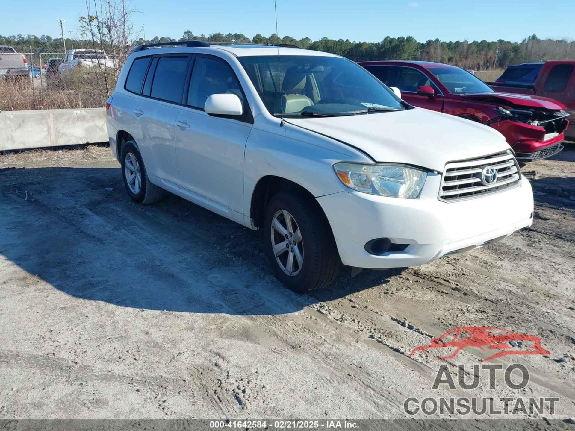 TOYOTA HIGHLANDER 2010 - JTEZK3EH7A2106402