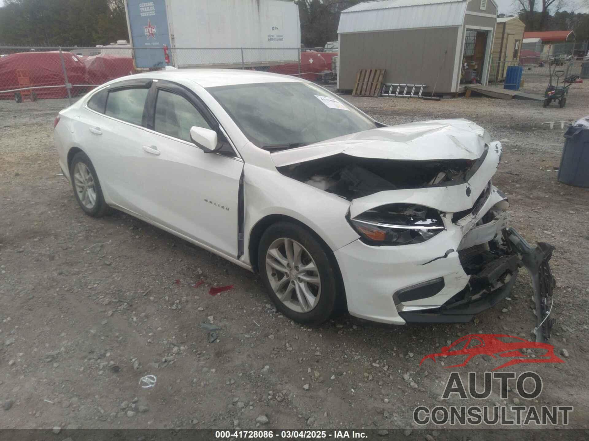 CHEVROLET MALIBU 2016 - 1G1ZE5ST9GF269594