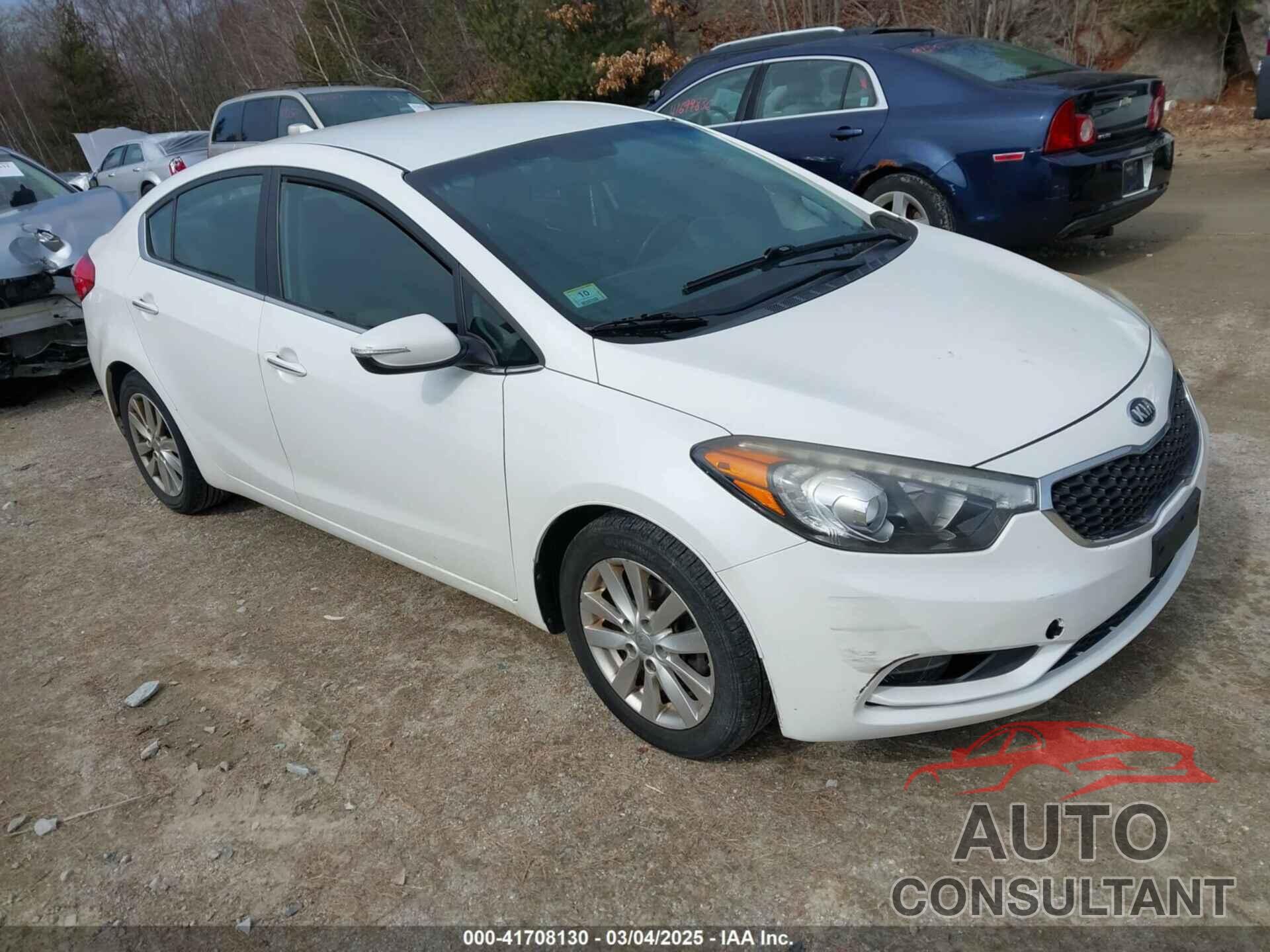 KIA FORTE 2014 - KNAFX4A87E5120497