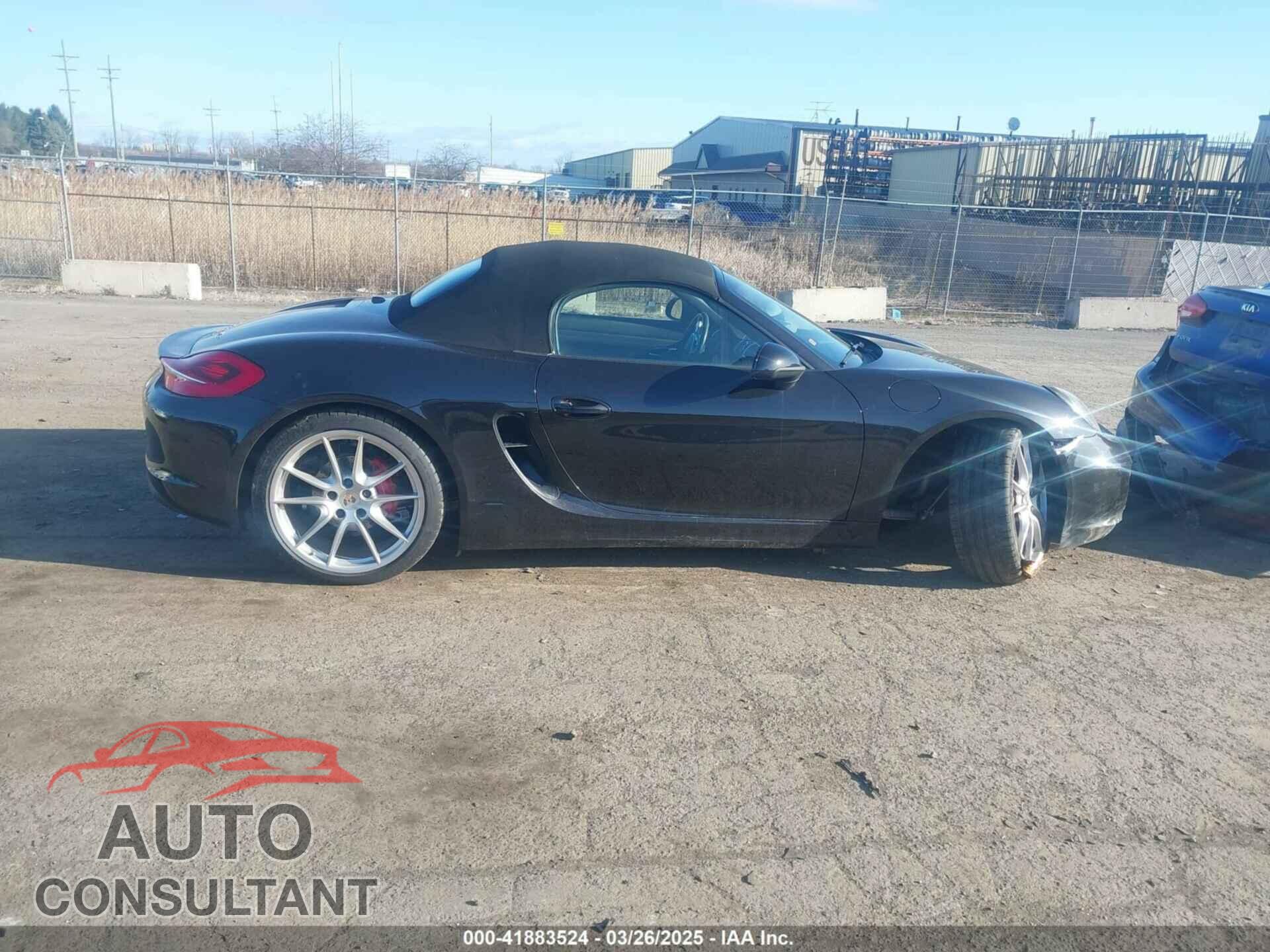 PORSCHE BOXSTER 2013 - WP0CB2A88DS133283