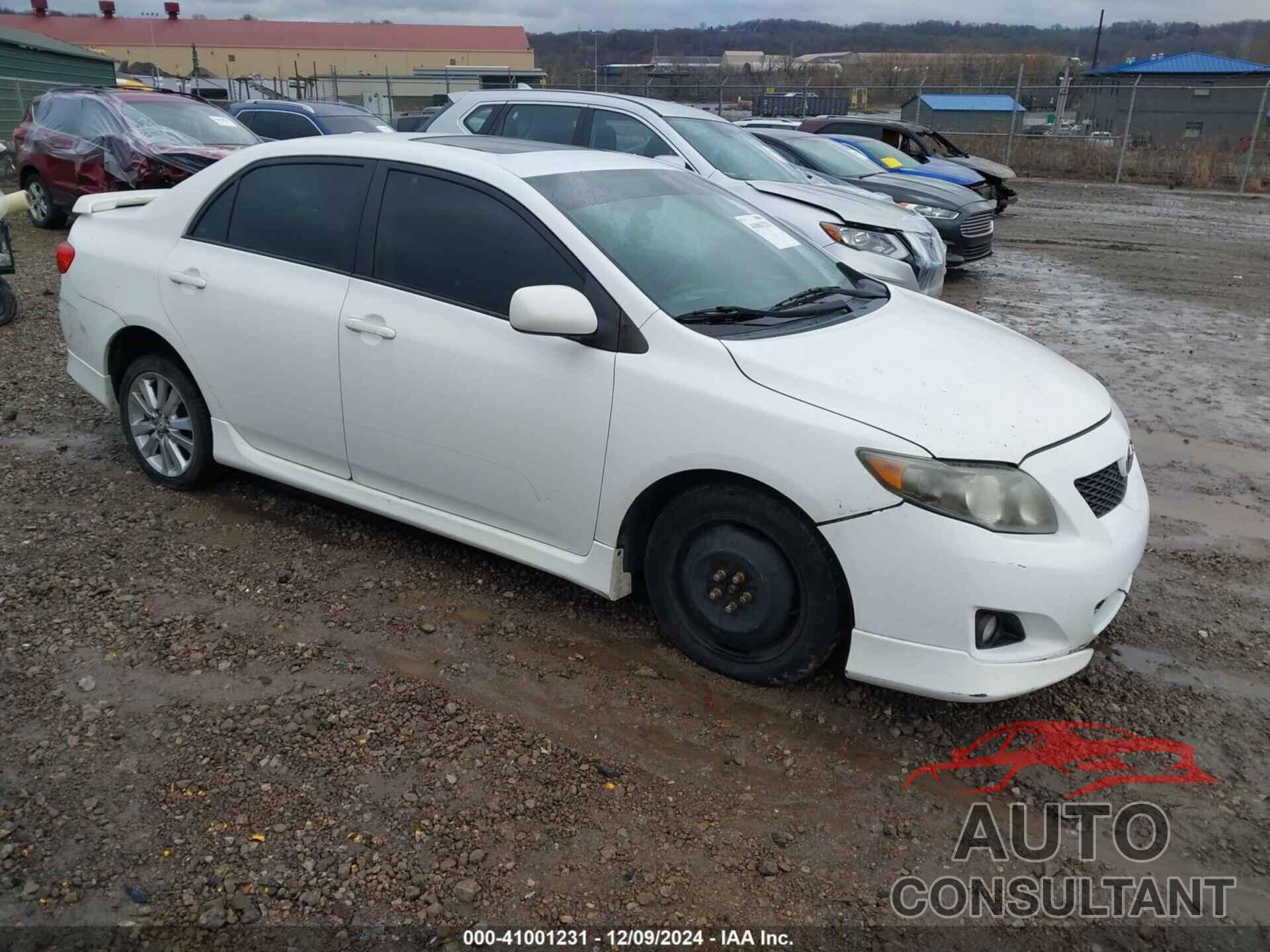 TOYOTA COROLLA 2010 - 2T1BU4EE3AC244063